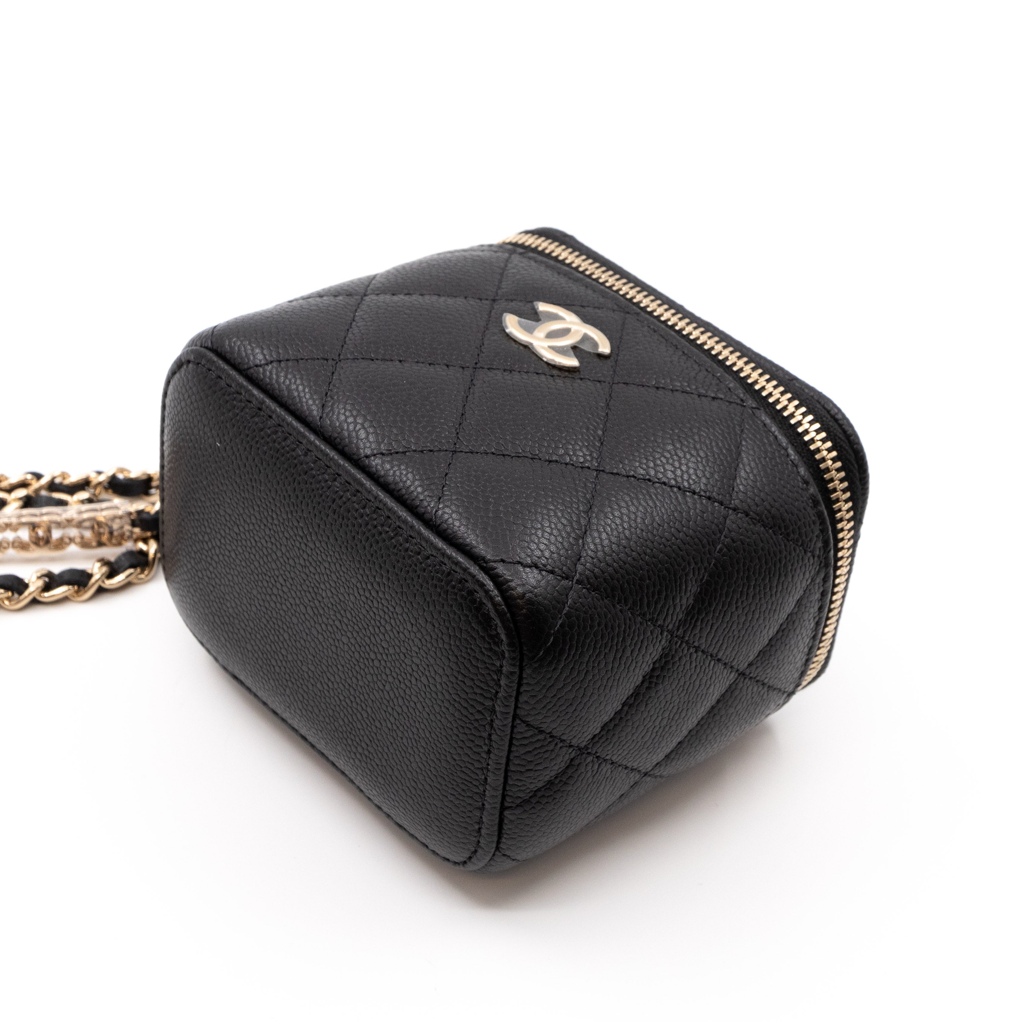 Small Vanity On CC Chain Black Caviar