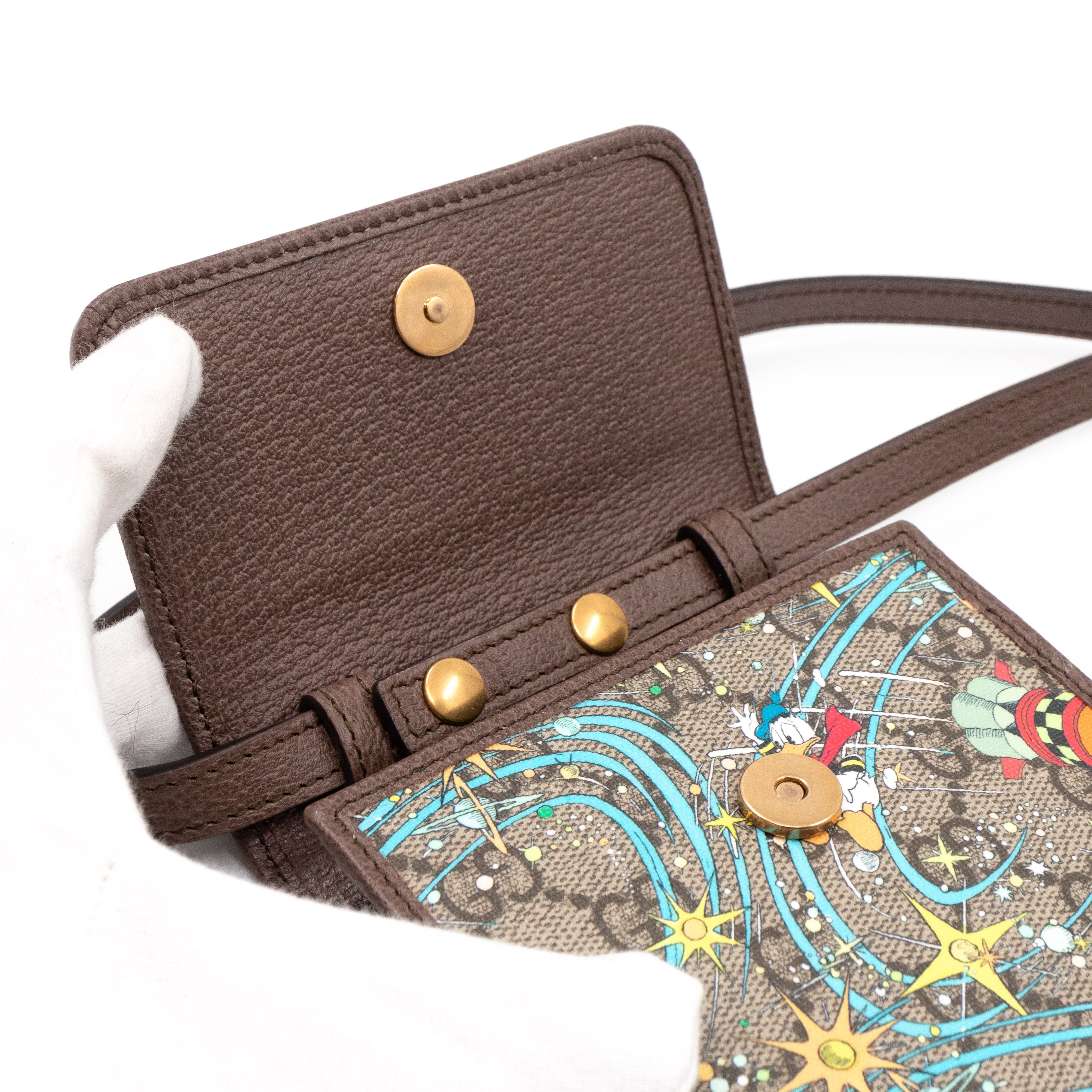 Gucci x Disney Small Crossbody Bag Donald Duck