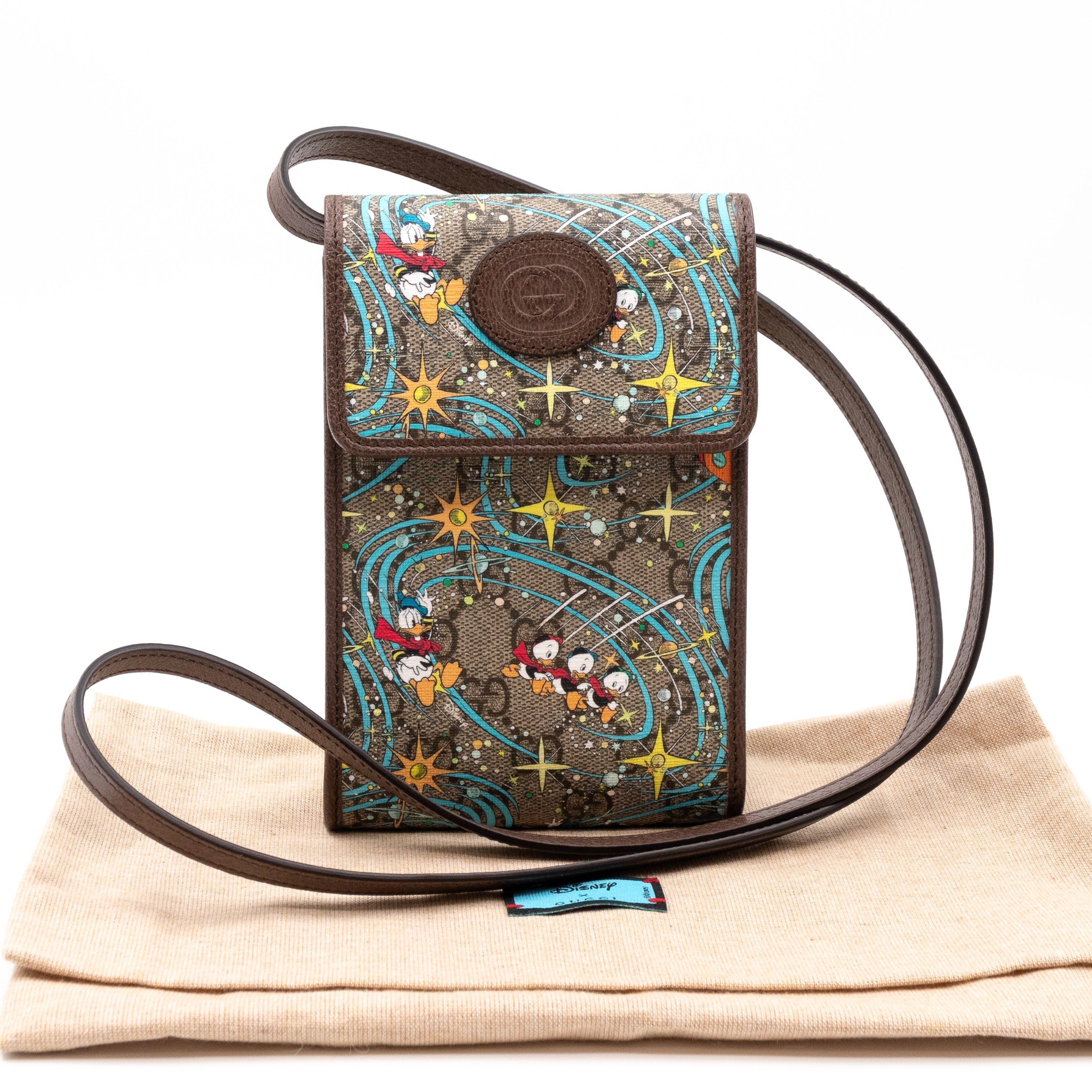 Gucci x Disney Small Crossbody Bag Donald Duck