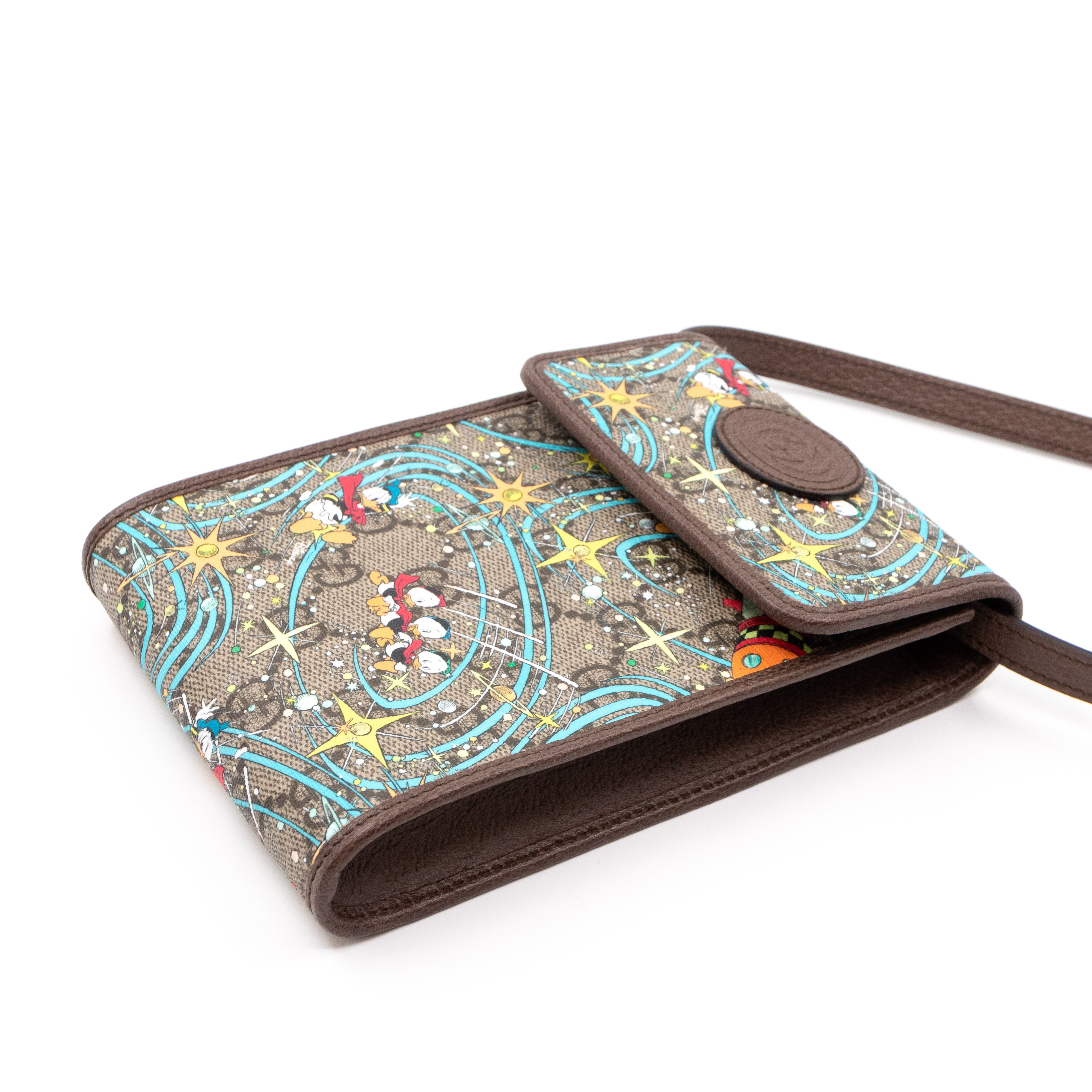 Gucci x Disney Small Crossbody Bag Donald Duck
