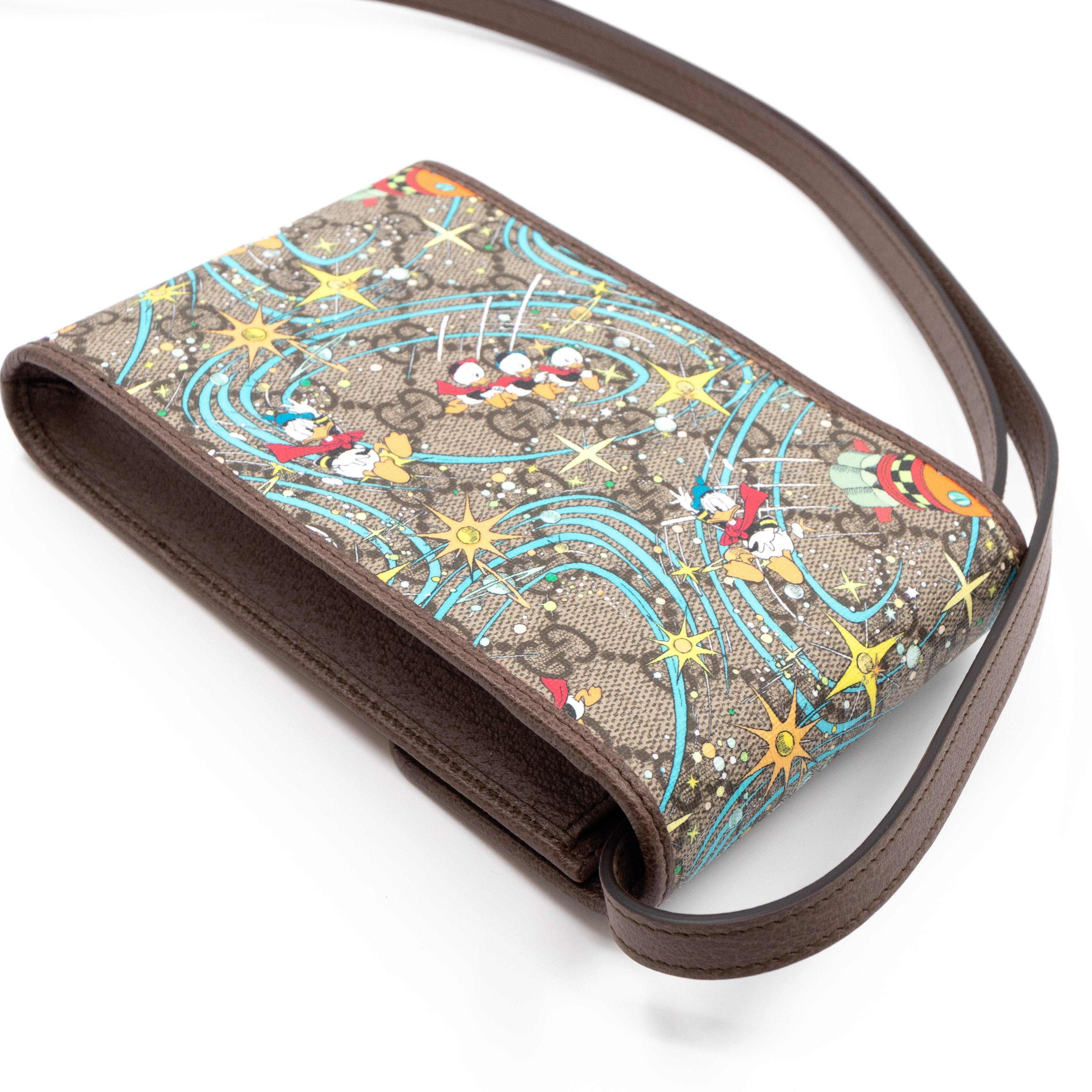 Gucci x Disney Small Crossbody Bag Donald Duck