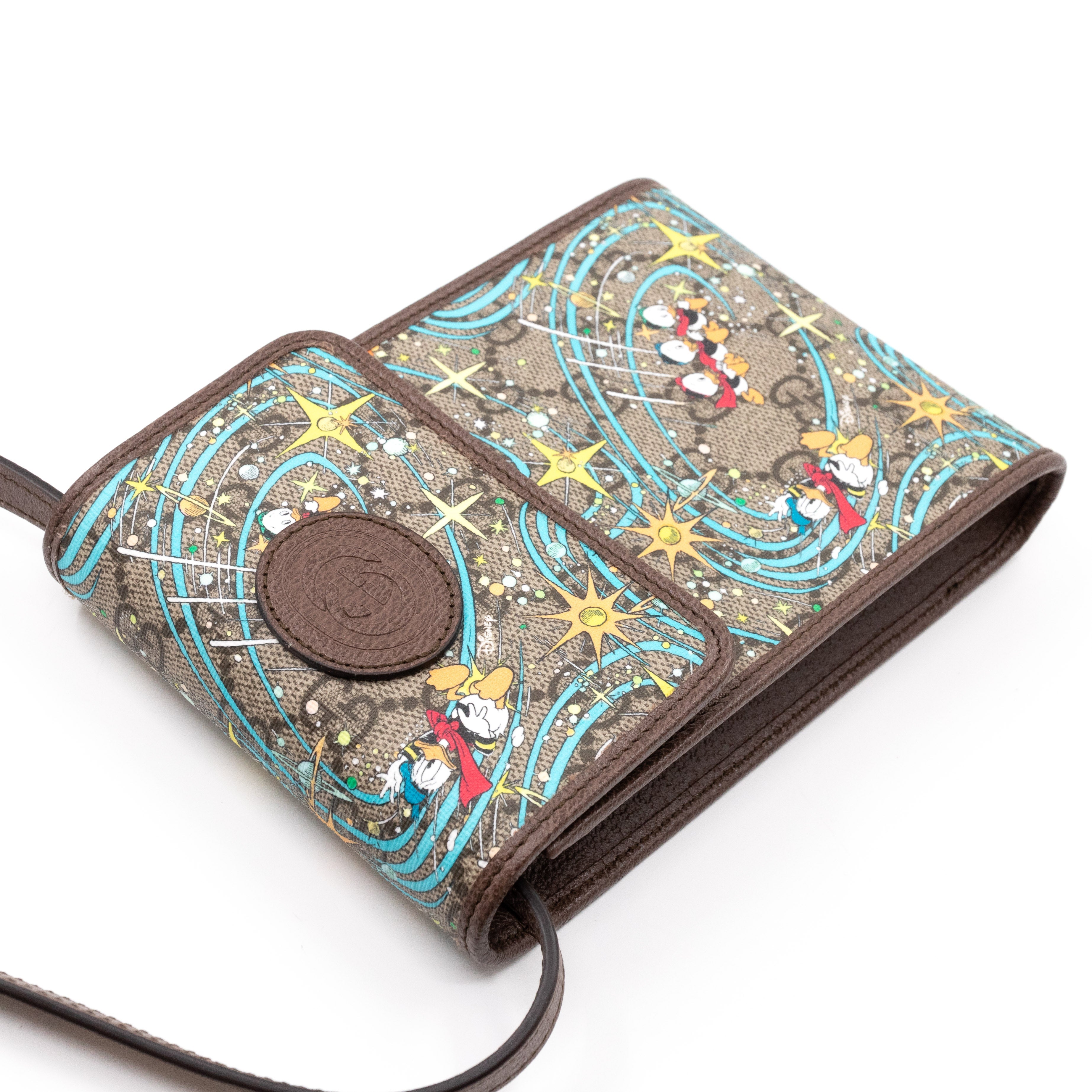 Gucci x Disney Small Crossbody Bag Donald Duck