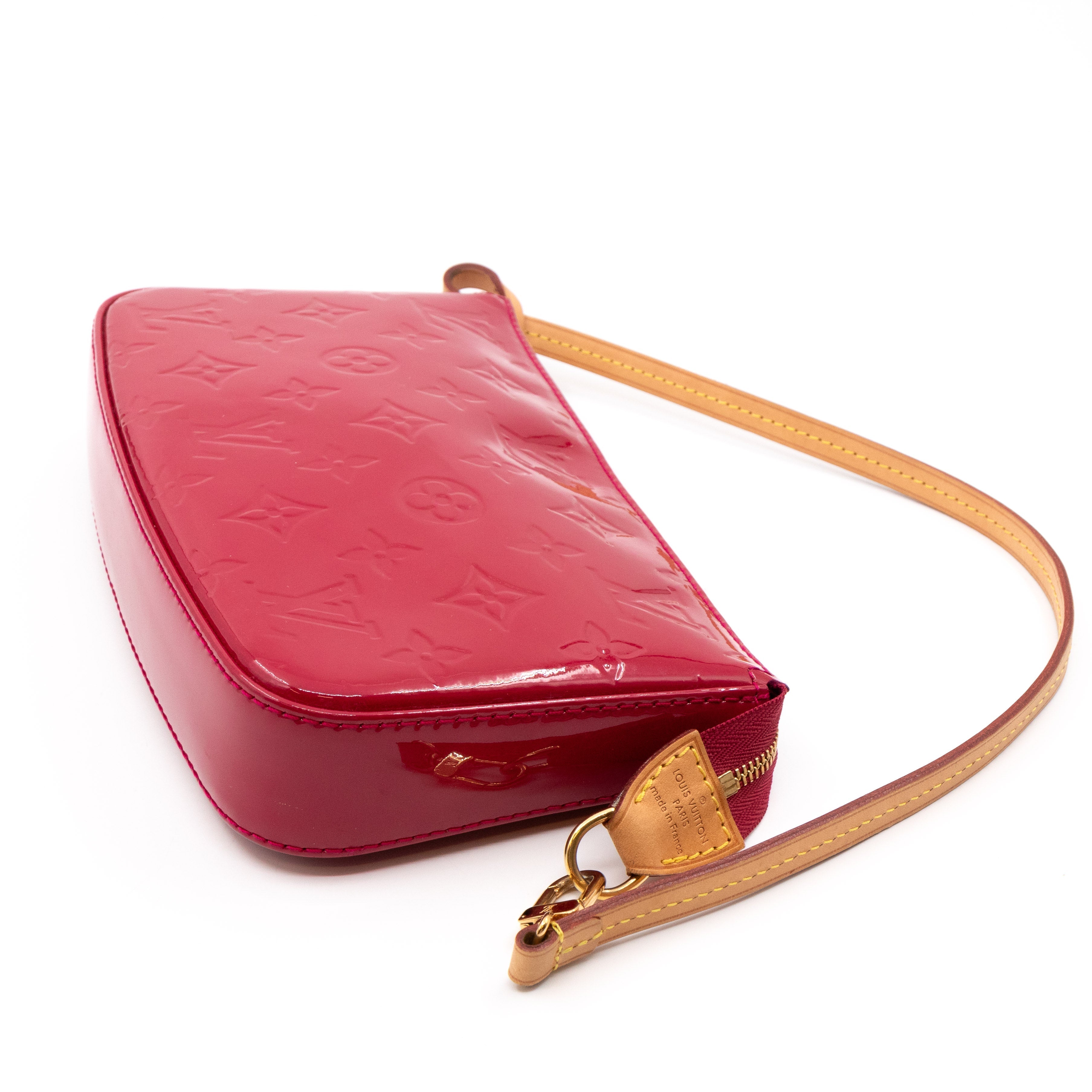 Pochette Accessoires Vernis Indian Rose