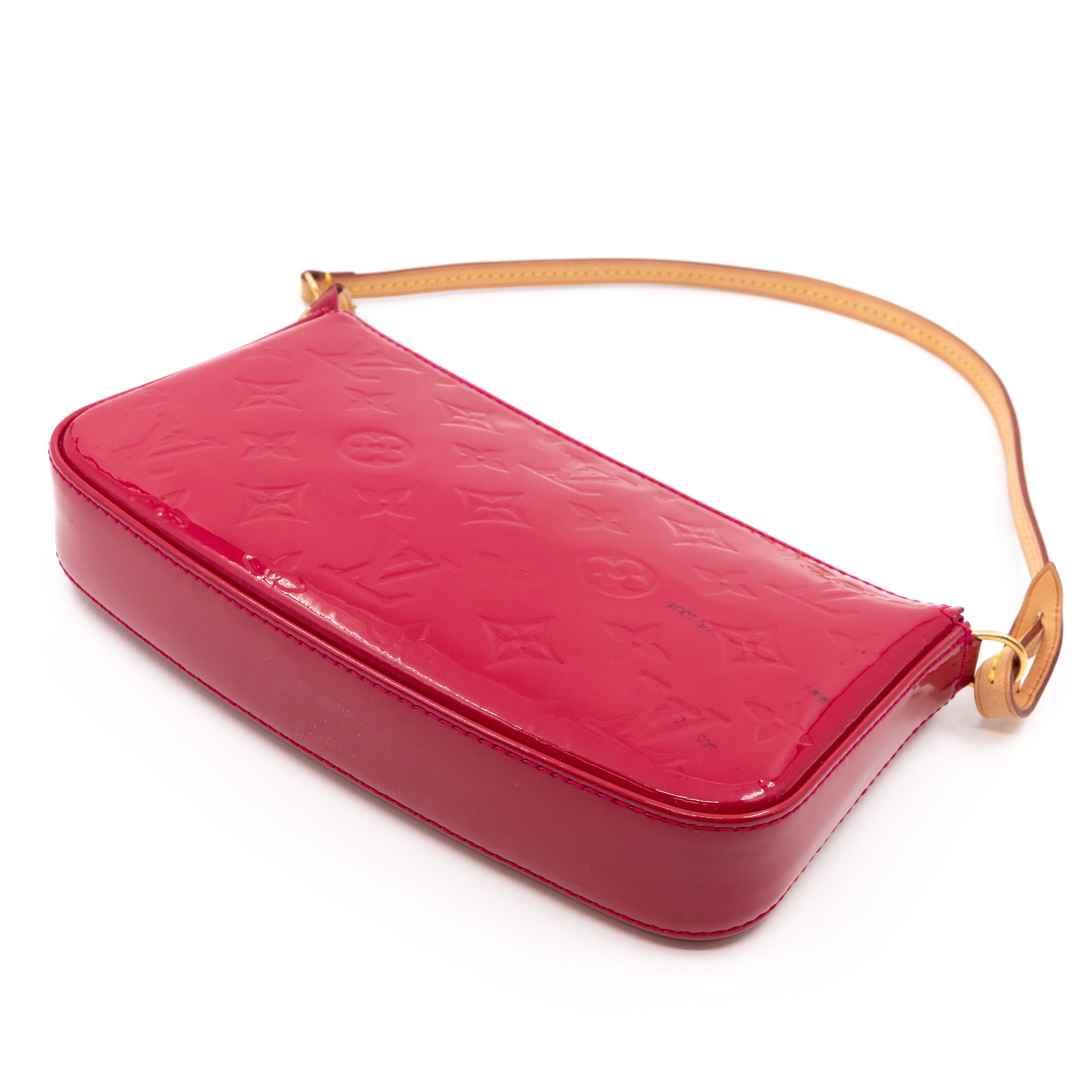 Pochette Accessoires Vernis Indian Rose