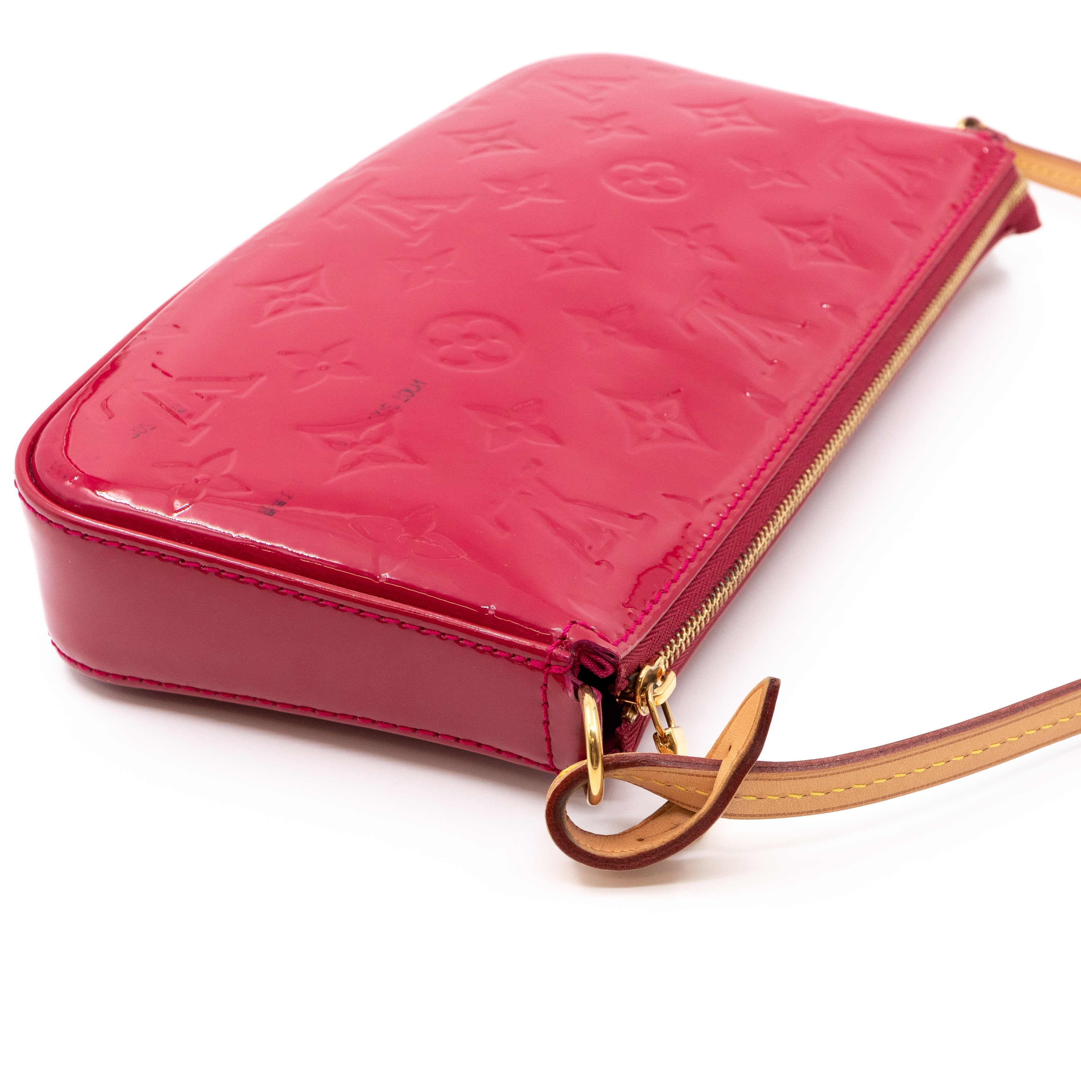 Pochette Accessoires Vernis Indian Rose