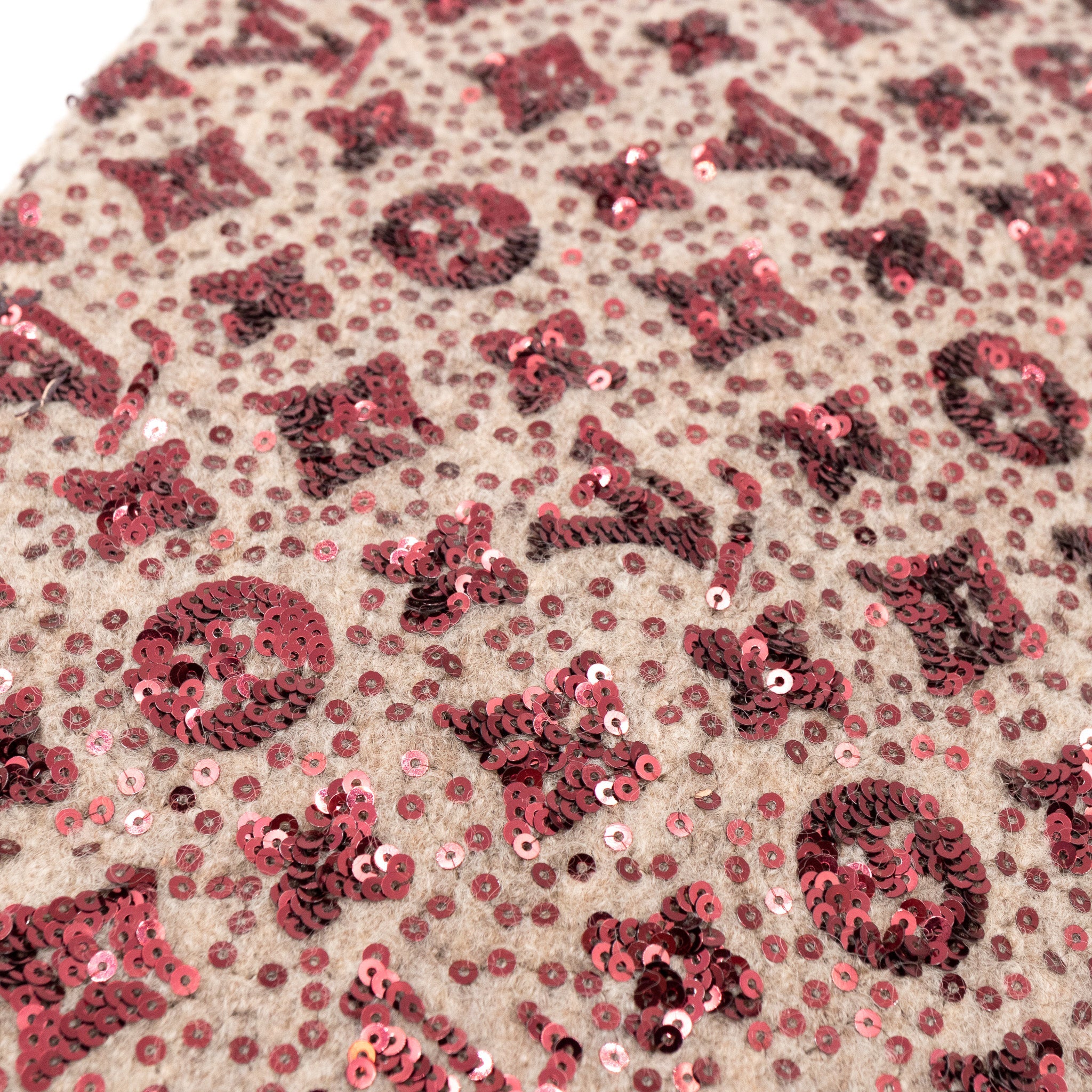 Sunshine Express Pochette Sequin Monogram Bordeaux