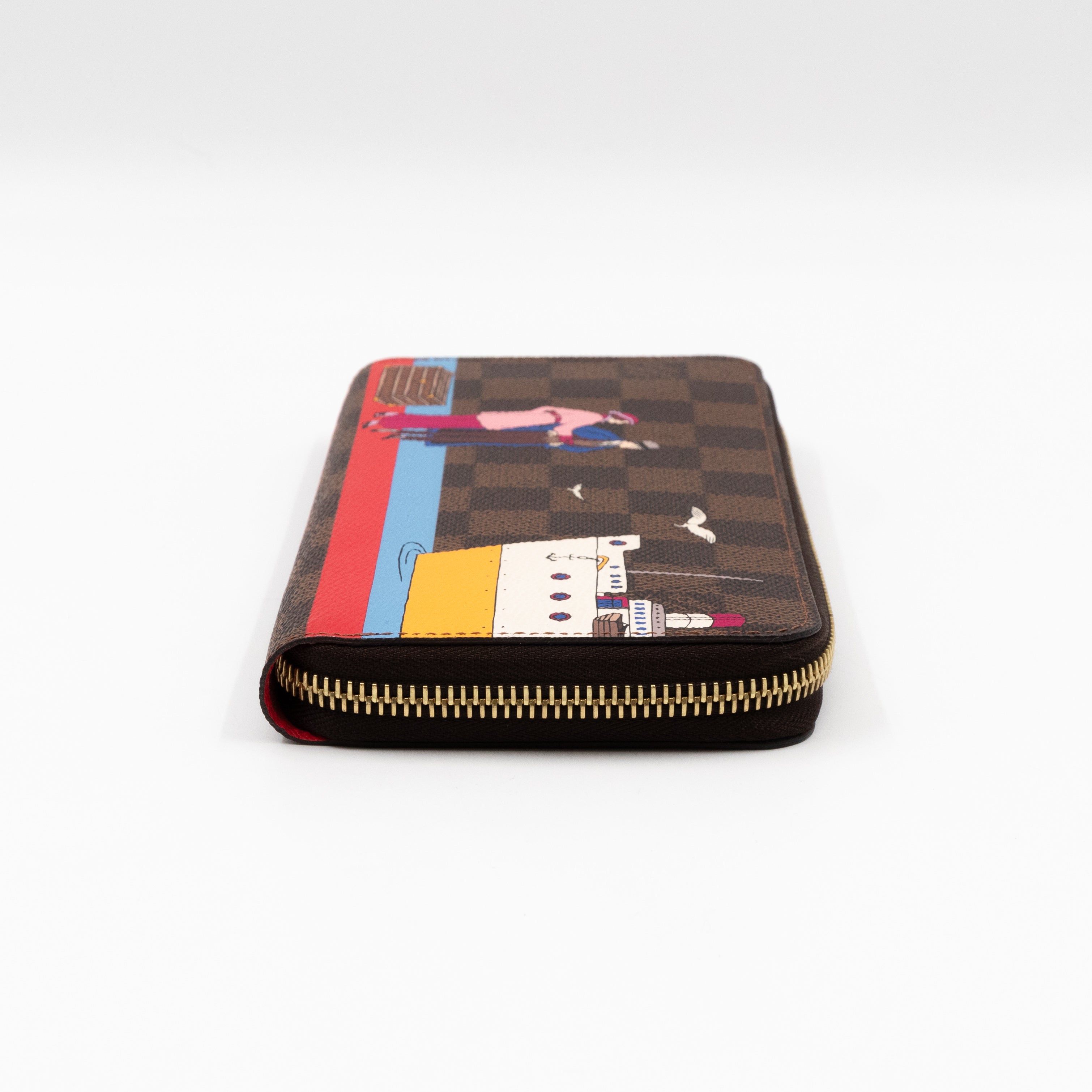 Zippy Wallet Damier Ebene Transatlantic Cruise