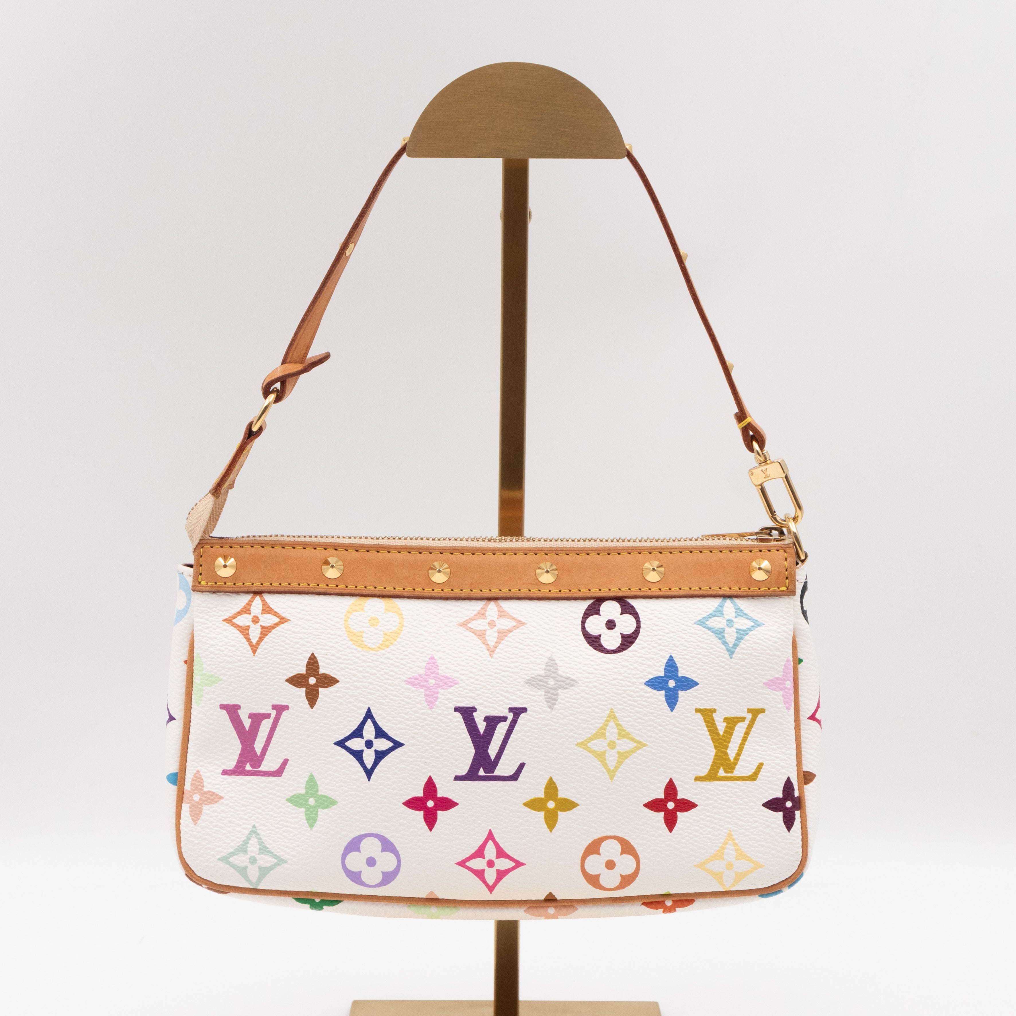 Pochette Accessoires Multicolore White