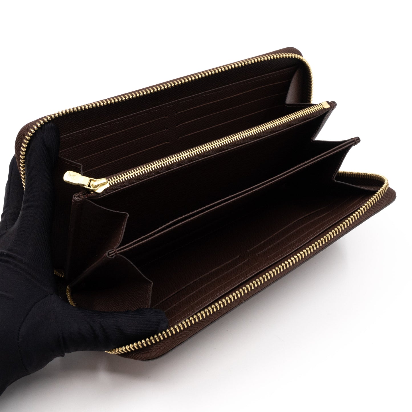 Zippy Wallet Damier Ebene