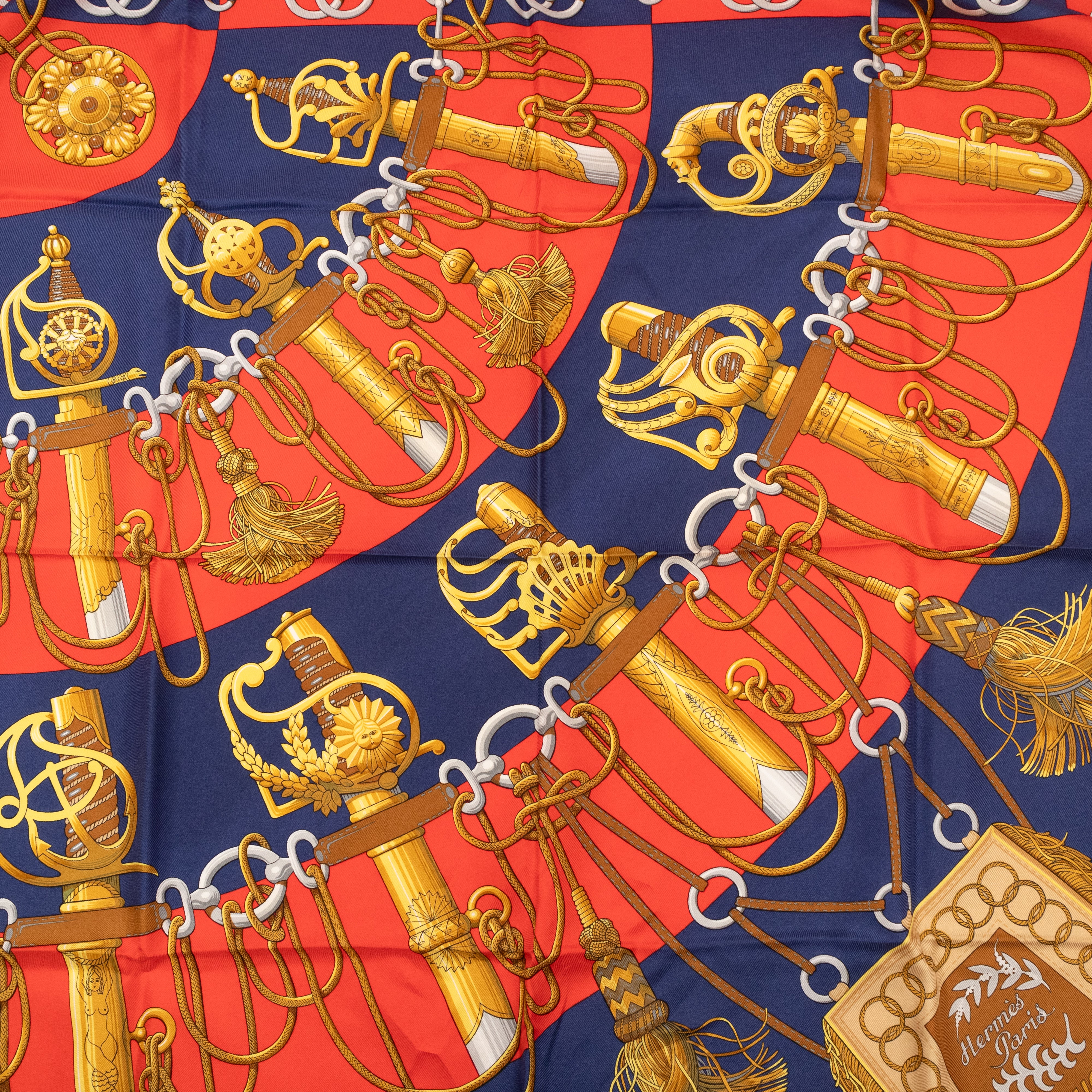 Silk Scarf 90 Cliquetis
