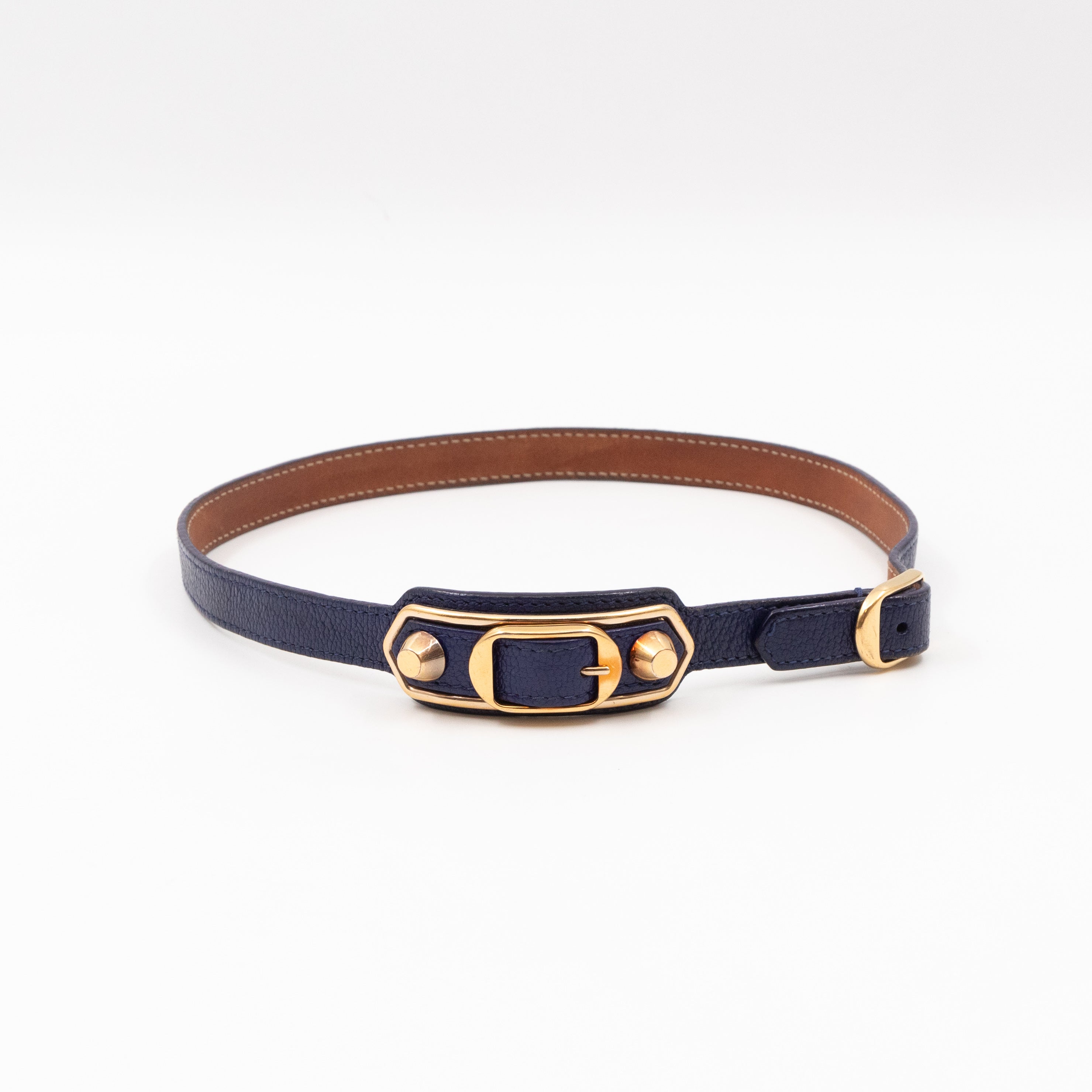 Triple Tour Wrap Bracelet Arena Blue Leather