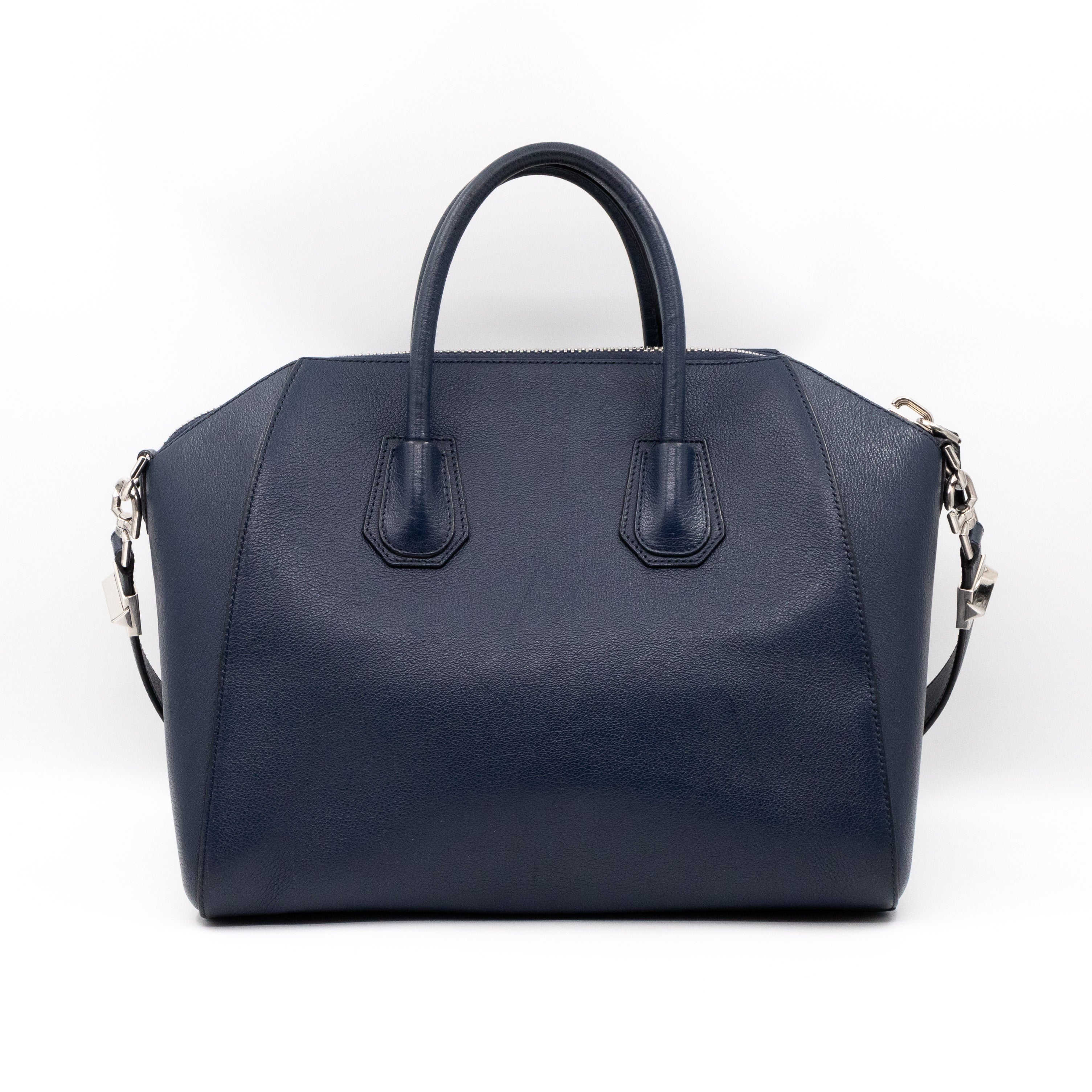 Antigona Medium Night Blue Leather