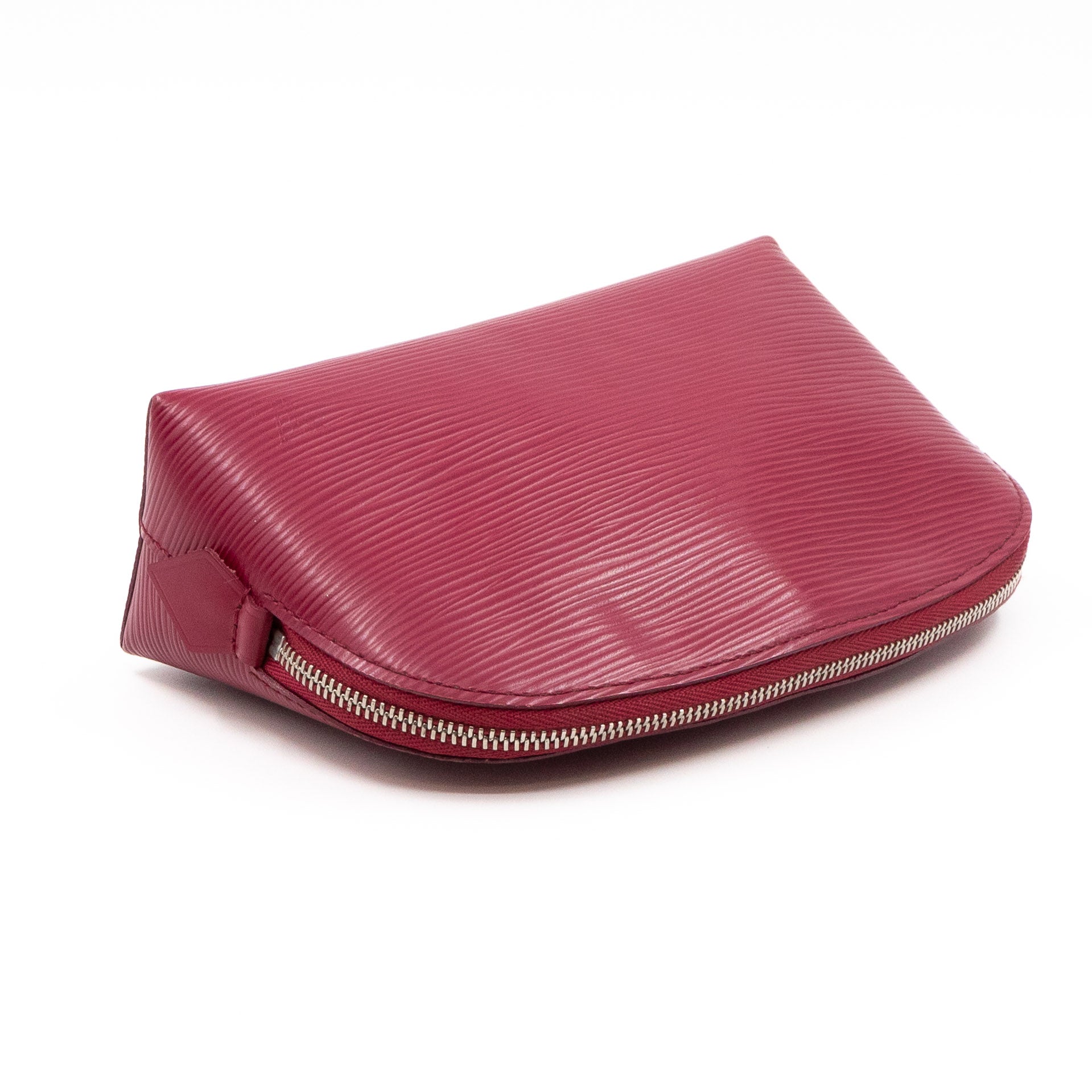 Cosmetic Pouch PM Epi Leather Fuchsia