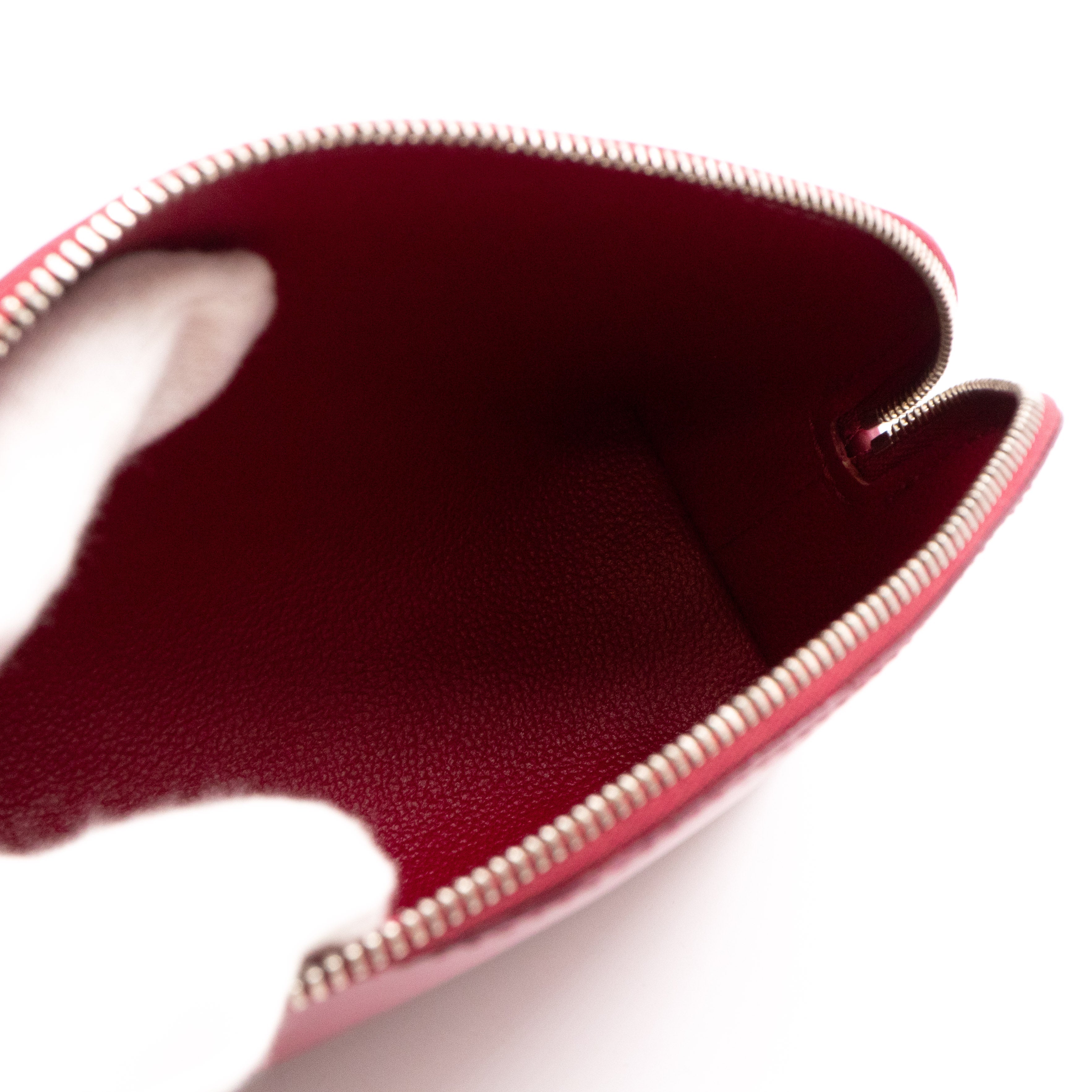 Cosmetic Pouch PM Epi Leather Fuchsia