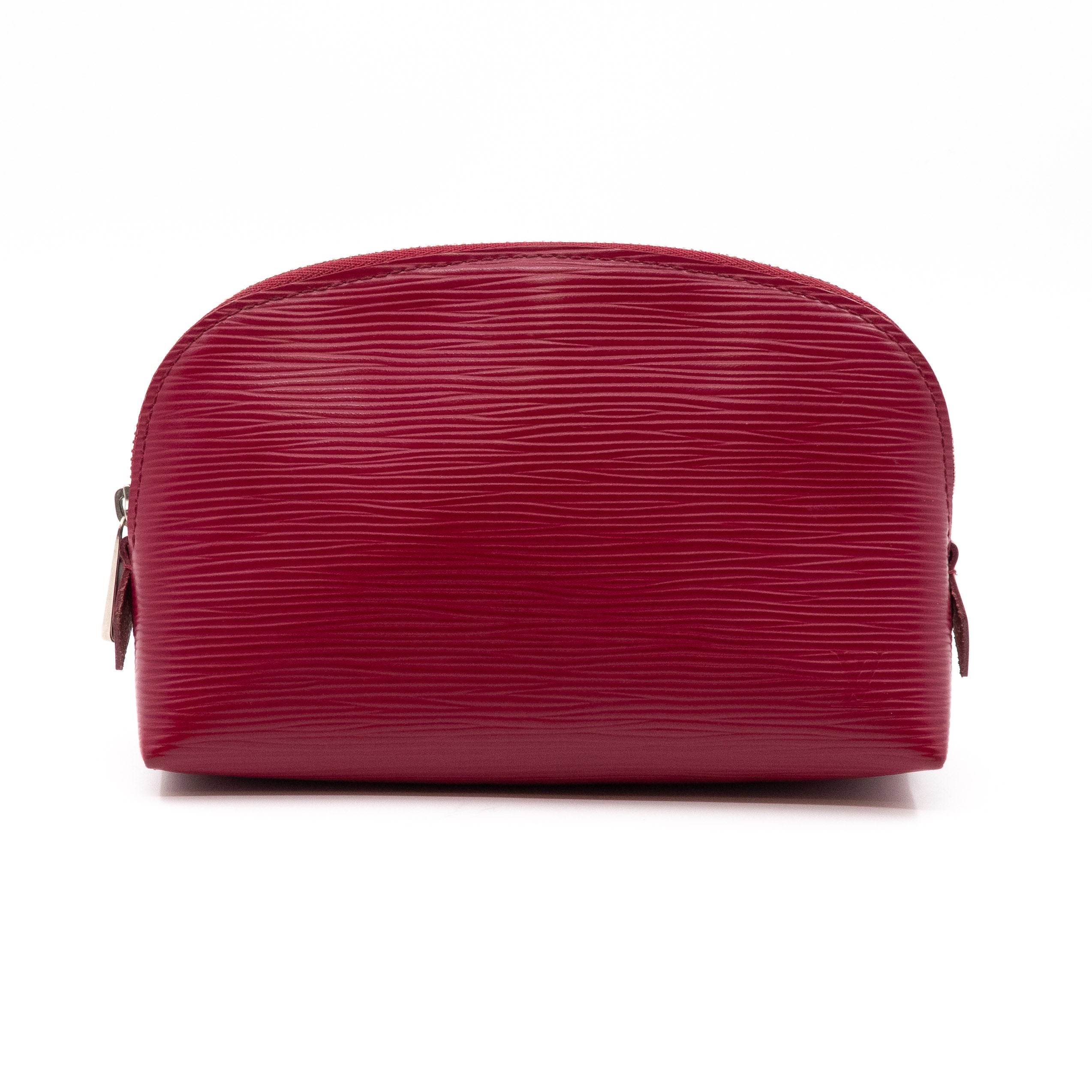 Cosmetic Pouch PM Epi Leather Fuchsia