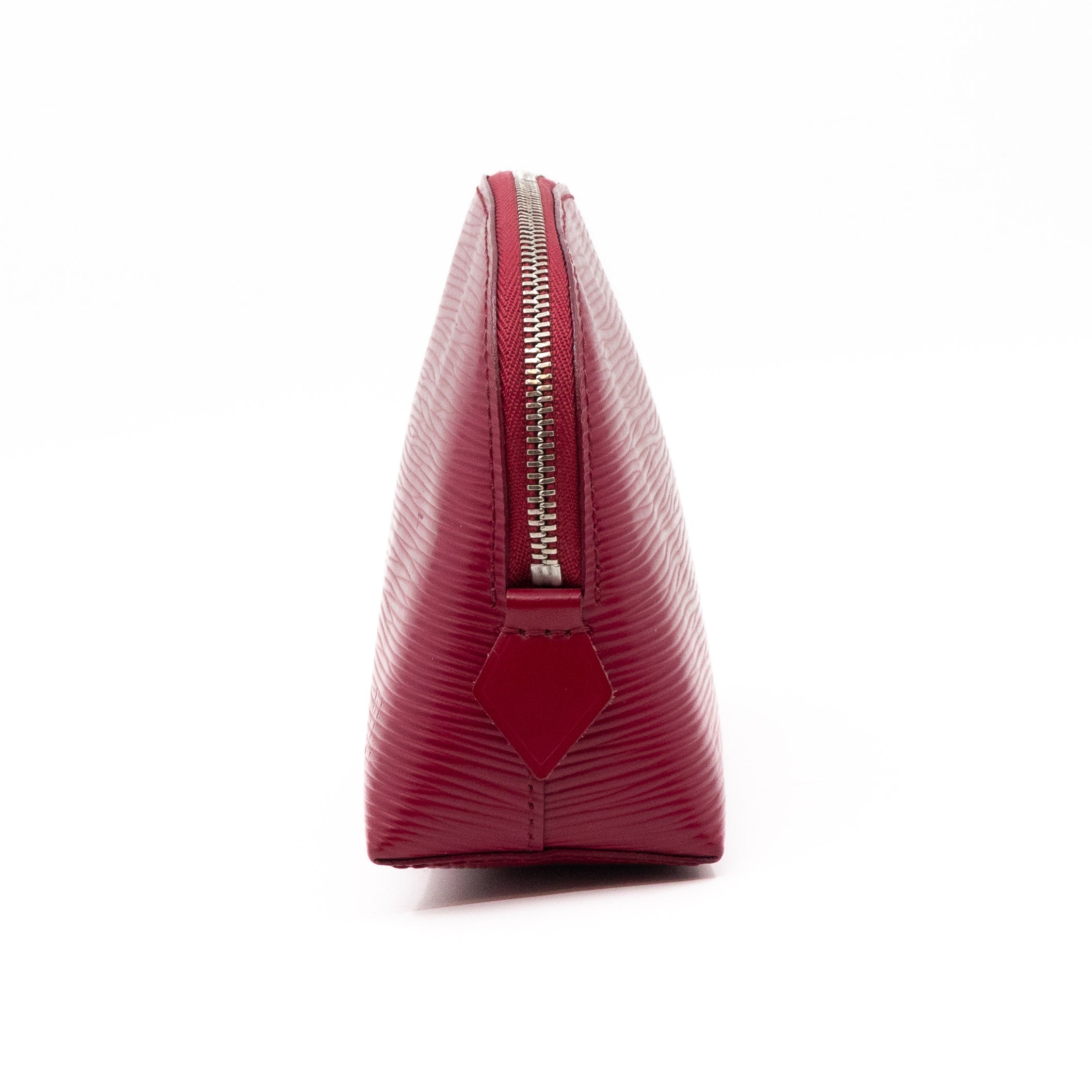 Cosmetic Pouch PM Epi Leather Fuchsia
