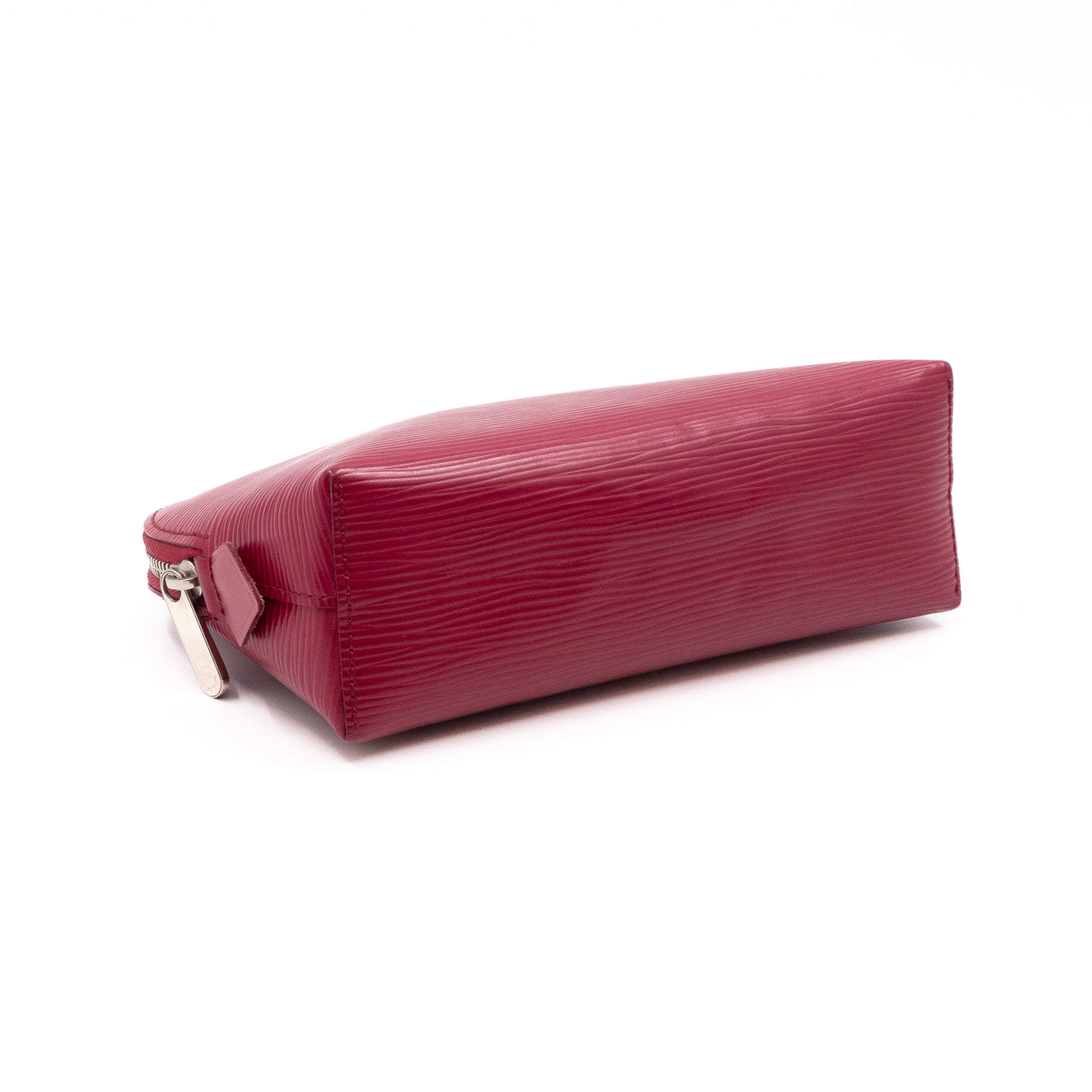 Cosmetic Pouch PM Epi Leather Fuchsia