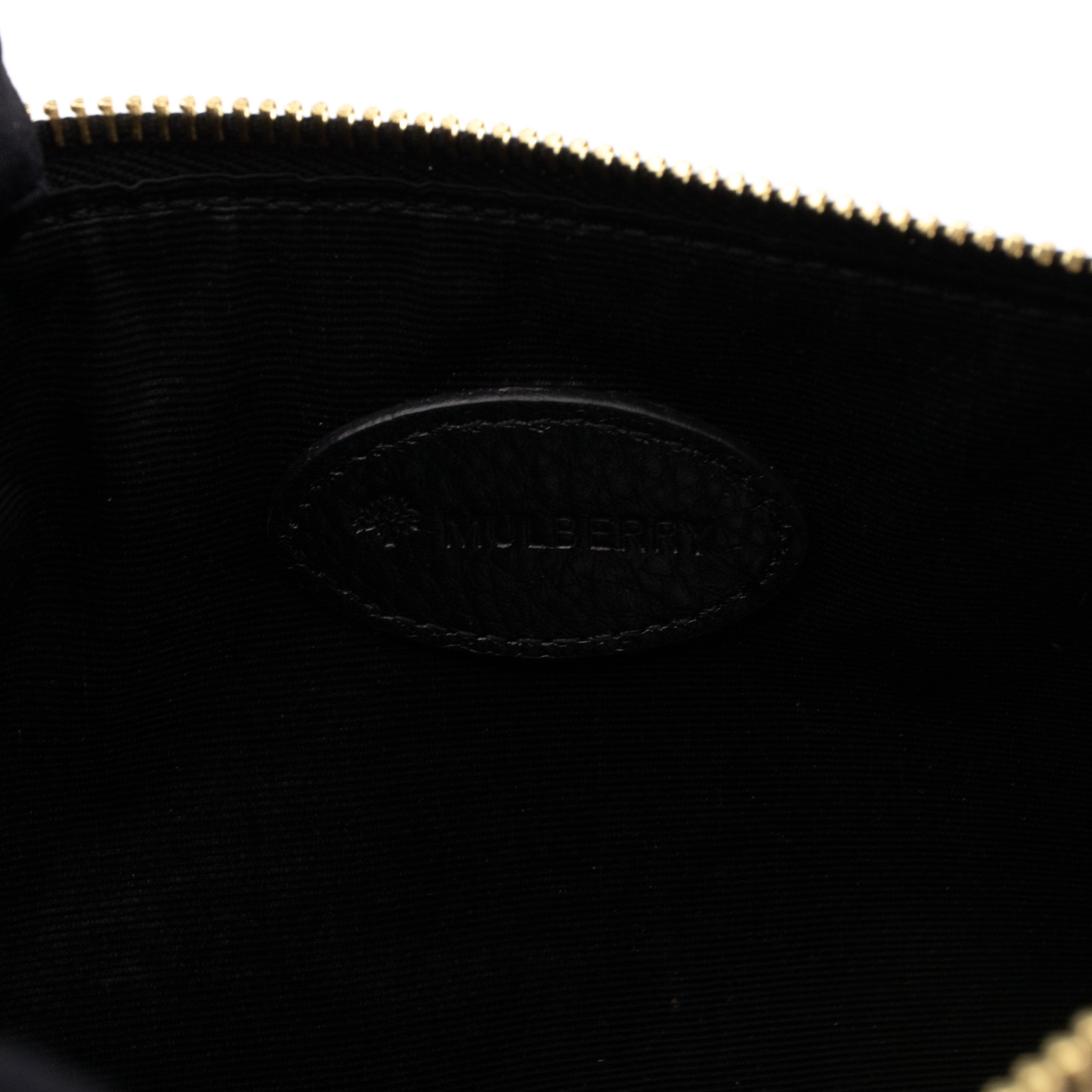 Daria Pouch Black Leather