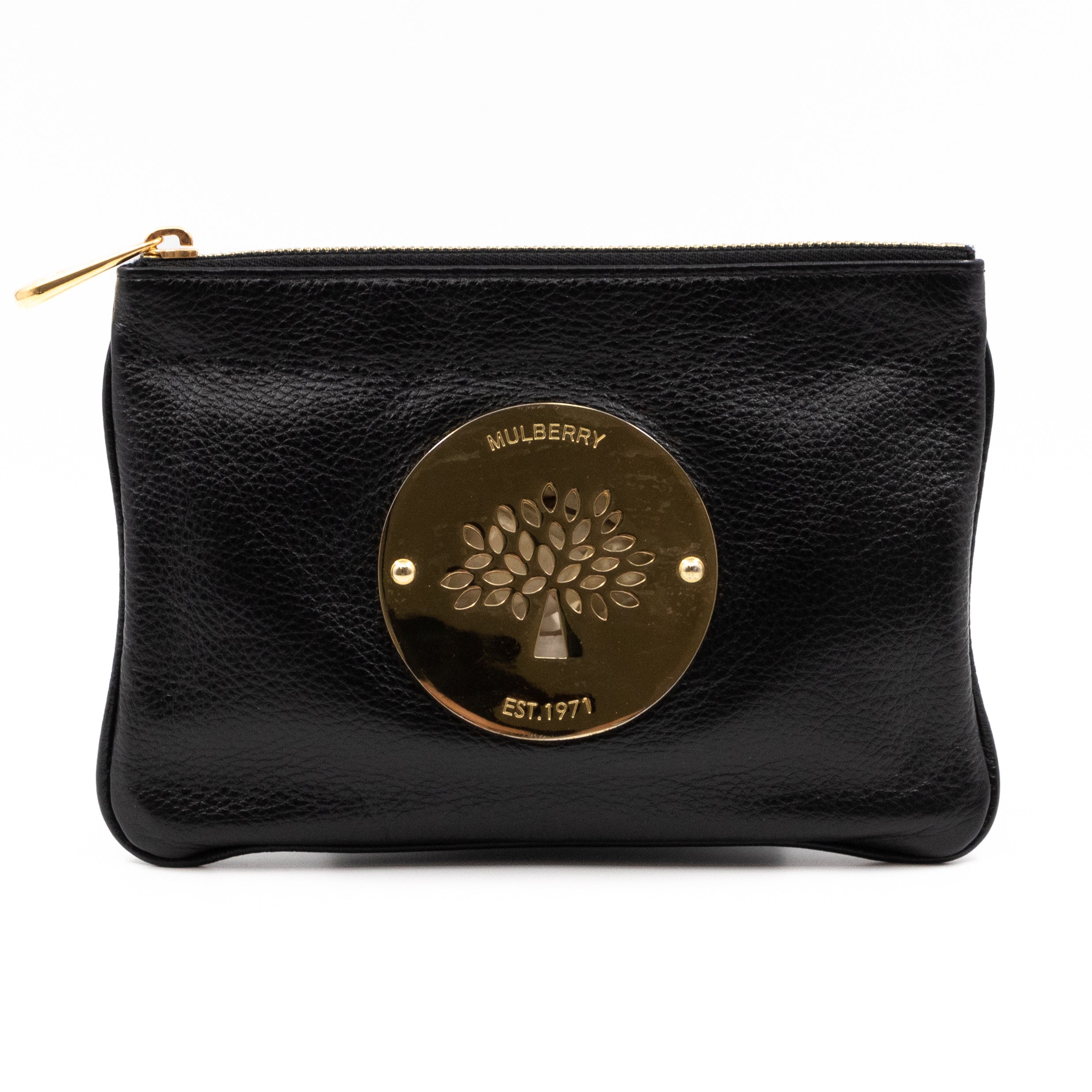 Daria Pouch Black Leather