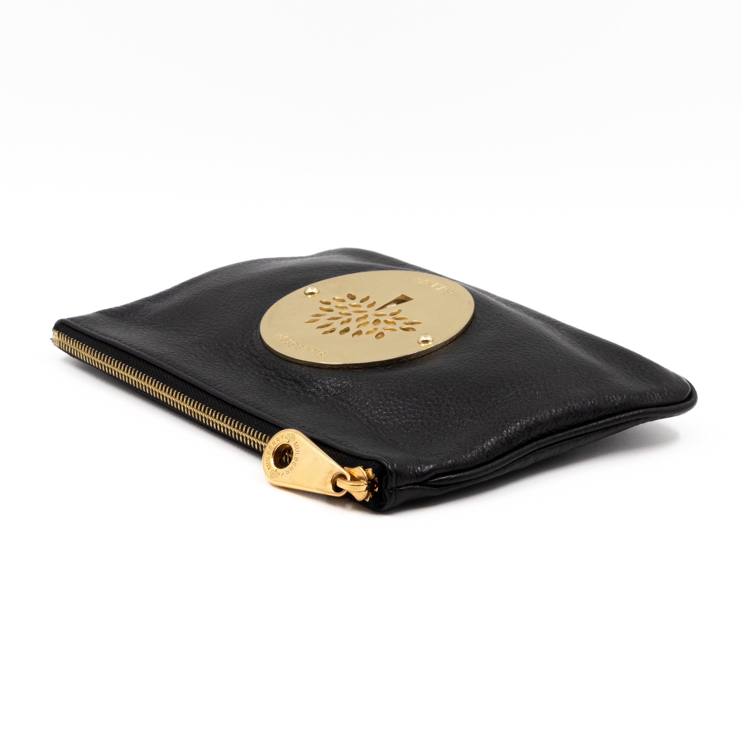 Daria Pouch Black Leather