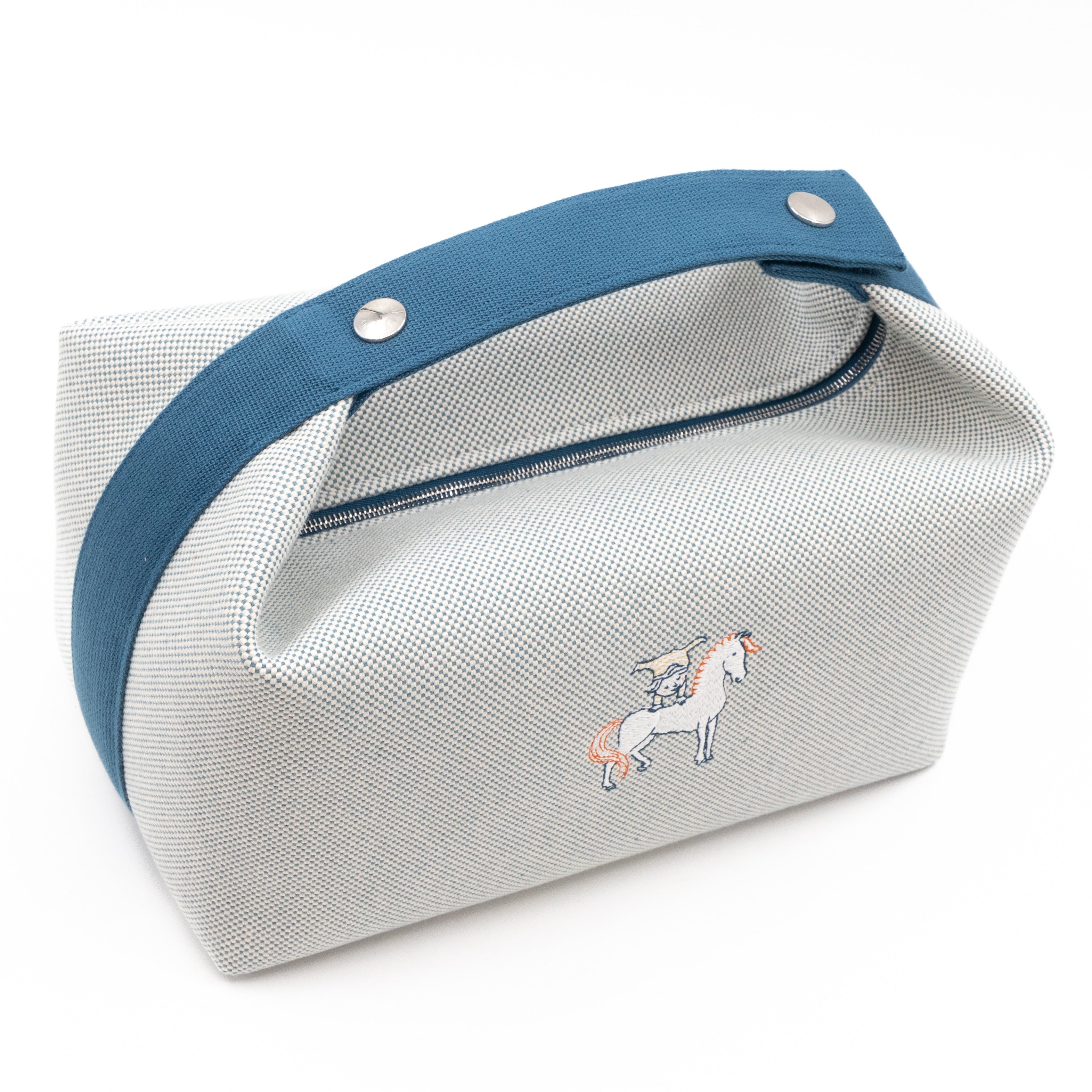 Bride-a-Brac Cabriole Case Large Bleu Nattier