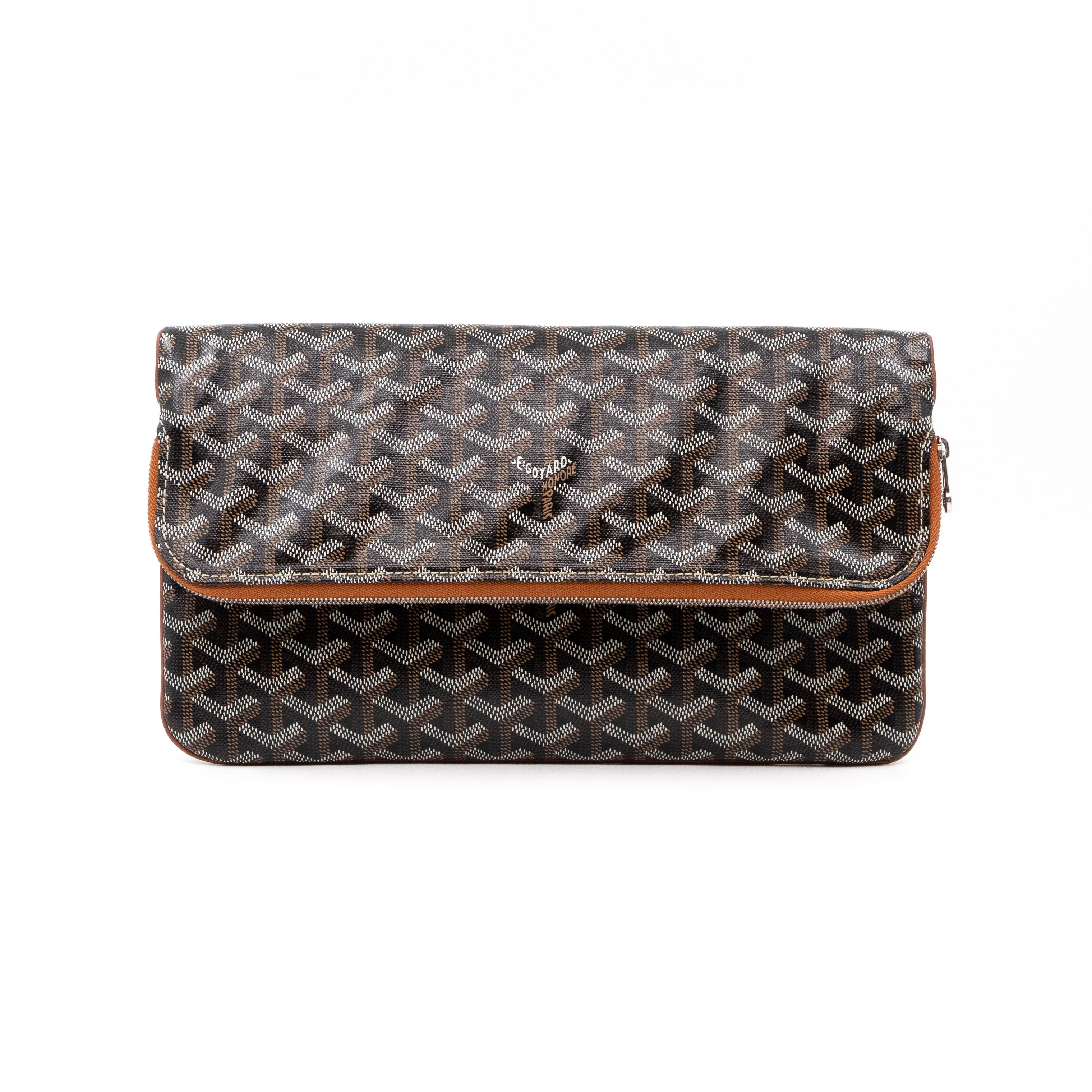 Sainte-Marie MM Foldable Clutch Goyardine Tan