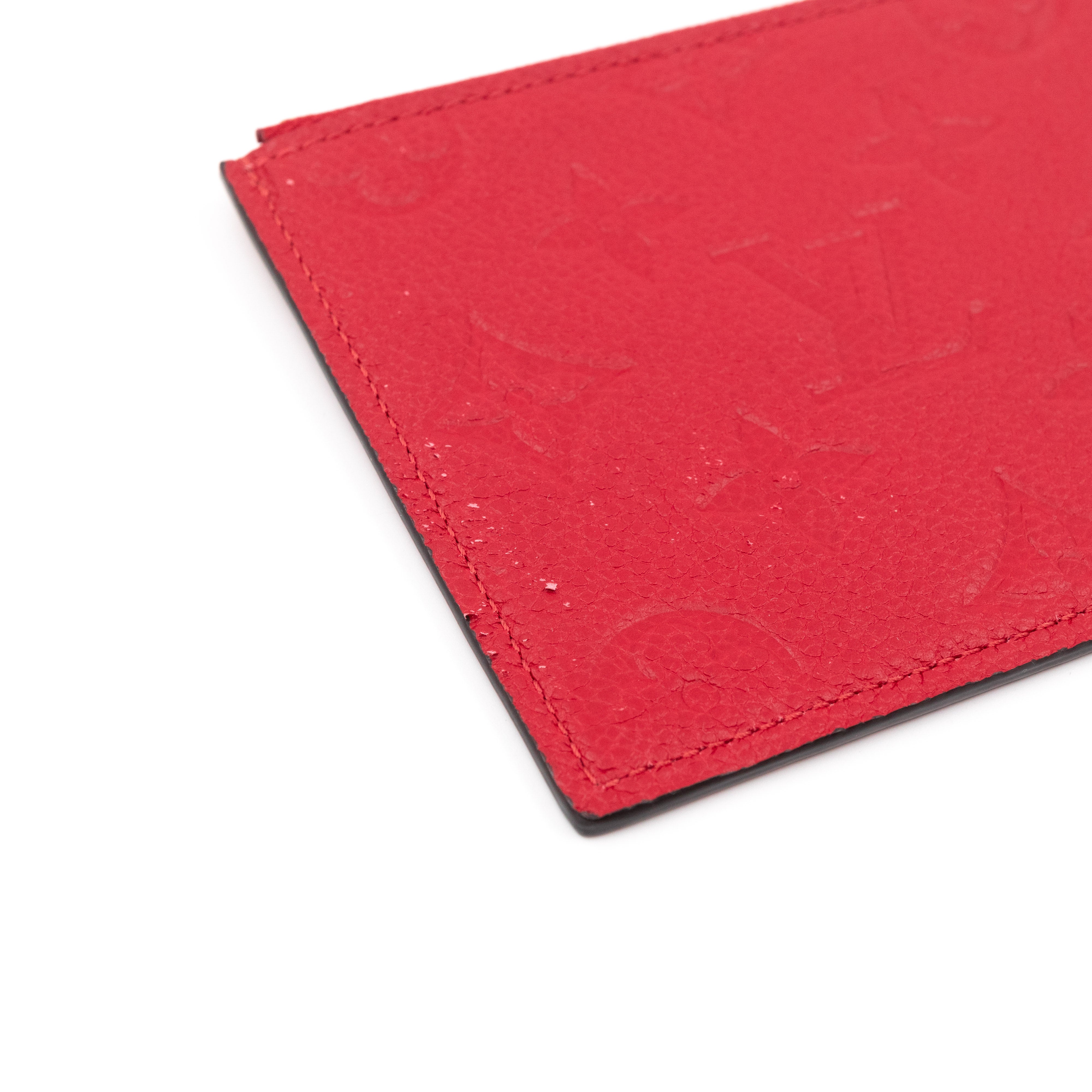 Pochette Felicie Monogram Empreinte Scarlet