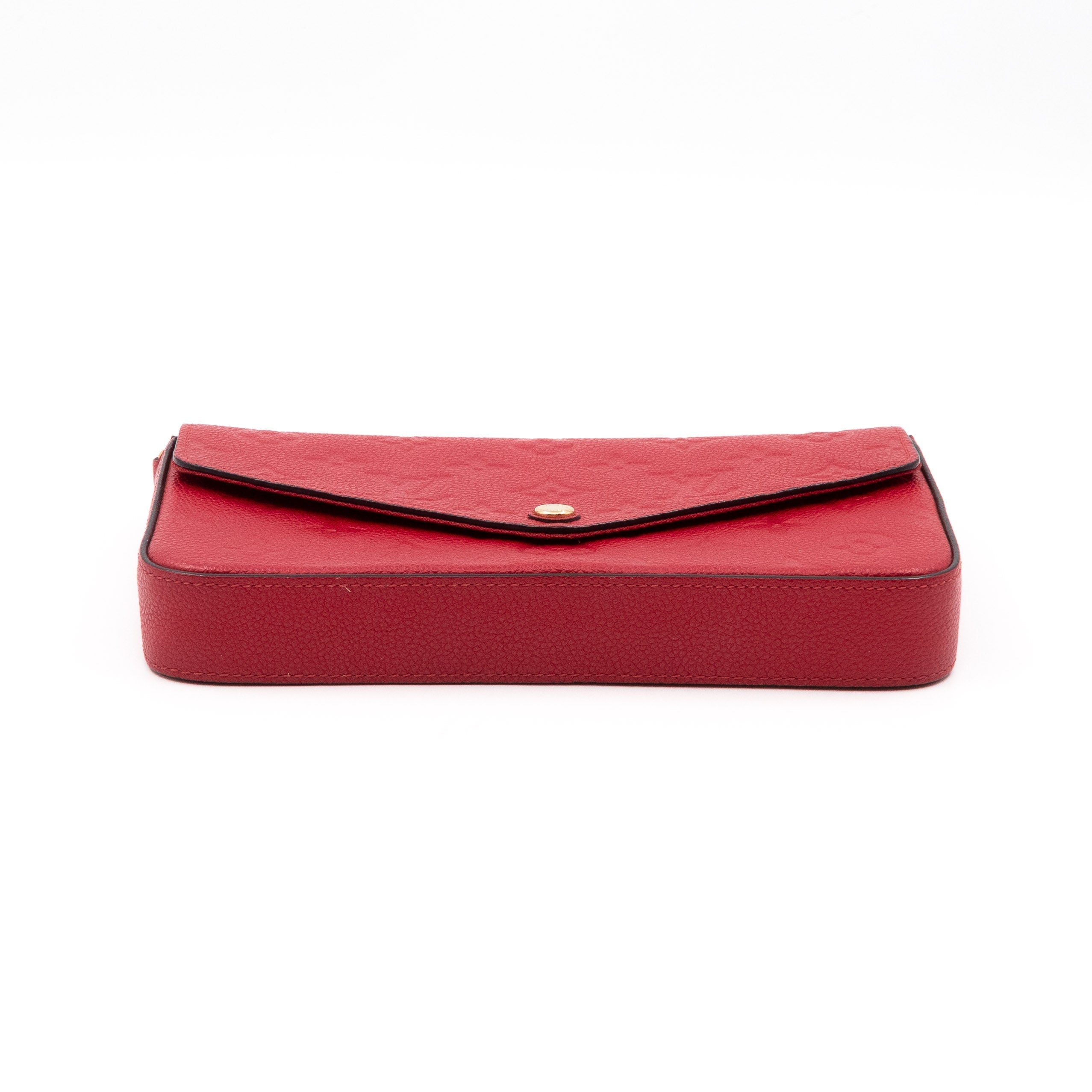Pochette Felicie Monogram Empreinte Scarlet