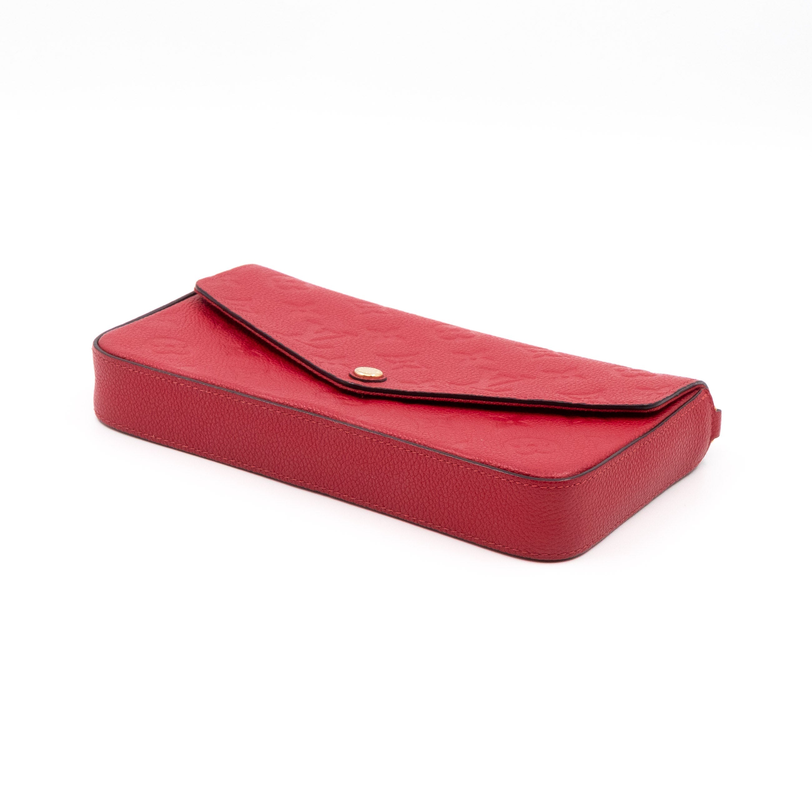 Pochette Felicie Monogram Empreinte Scarlet