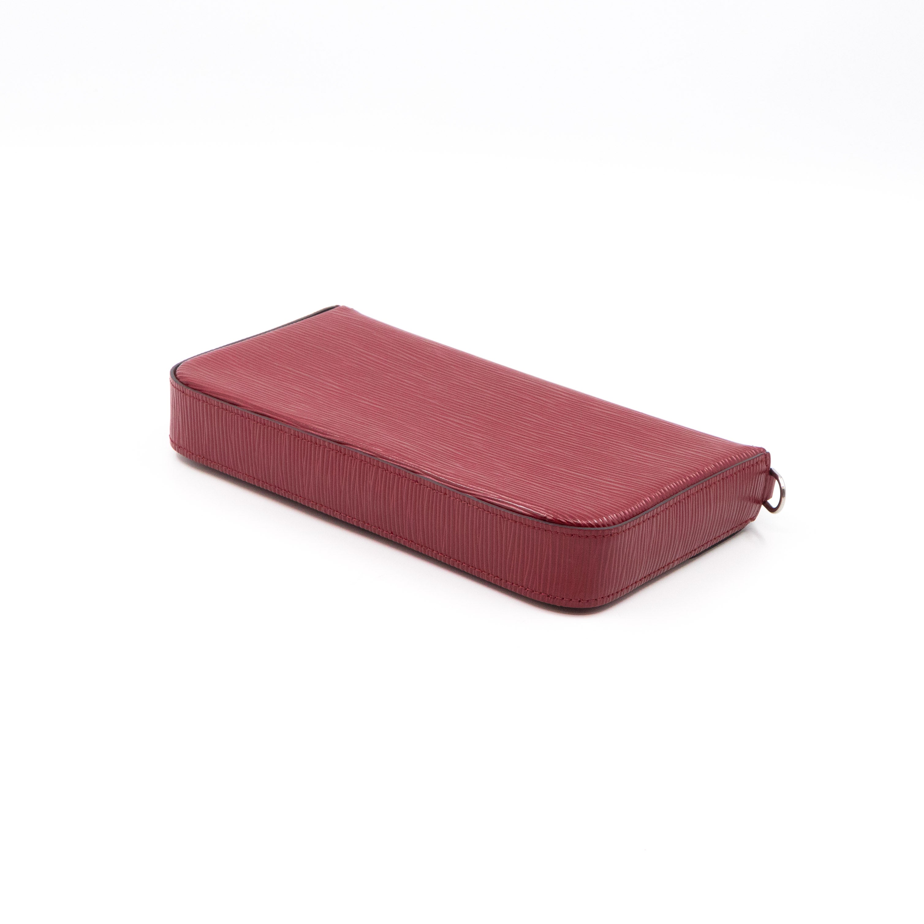 Pochette Felicie Epi Leather Fuchsia