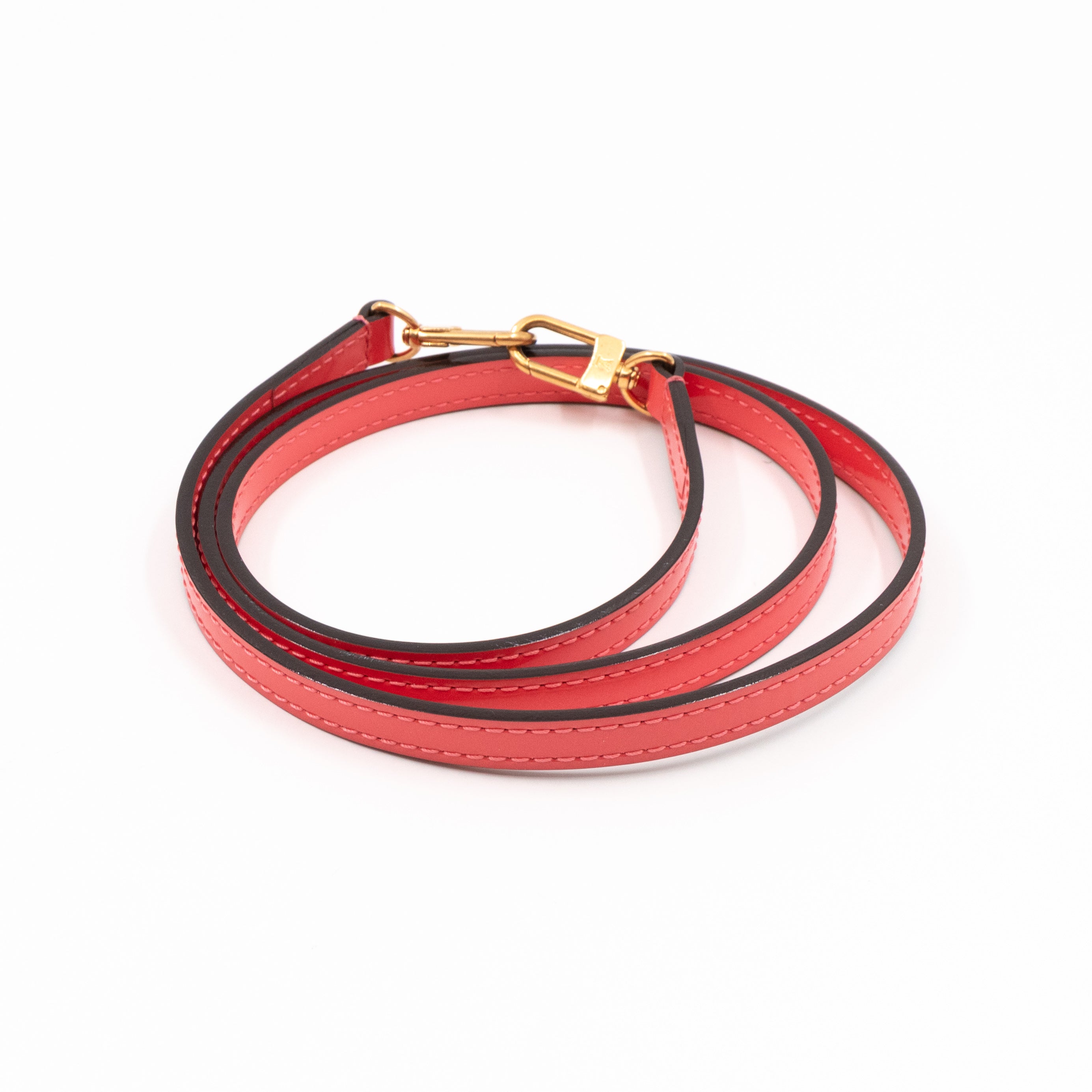 Ana Clutch Vernis Rose Litchi