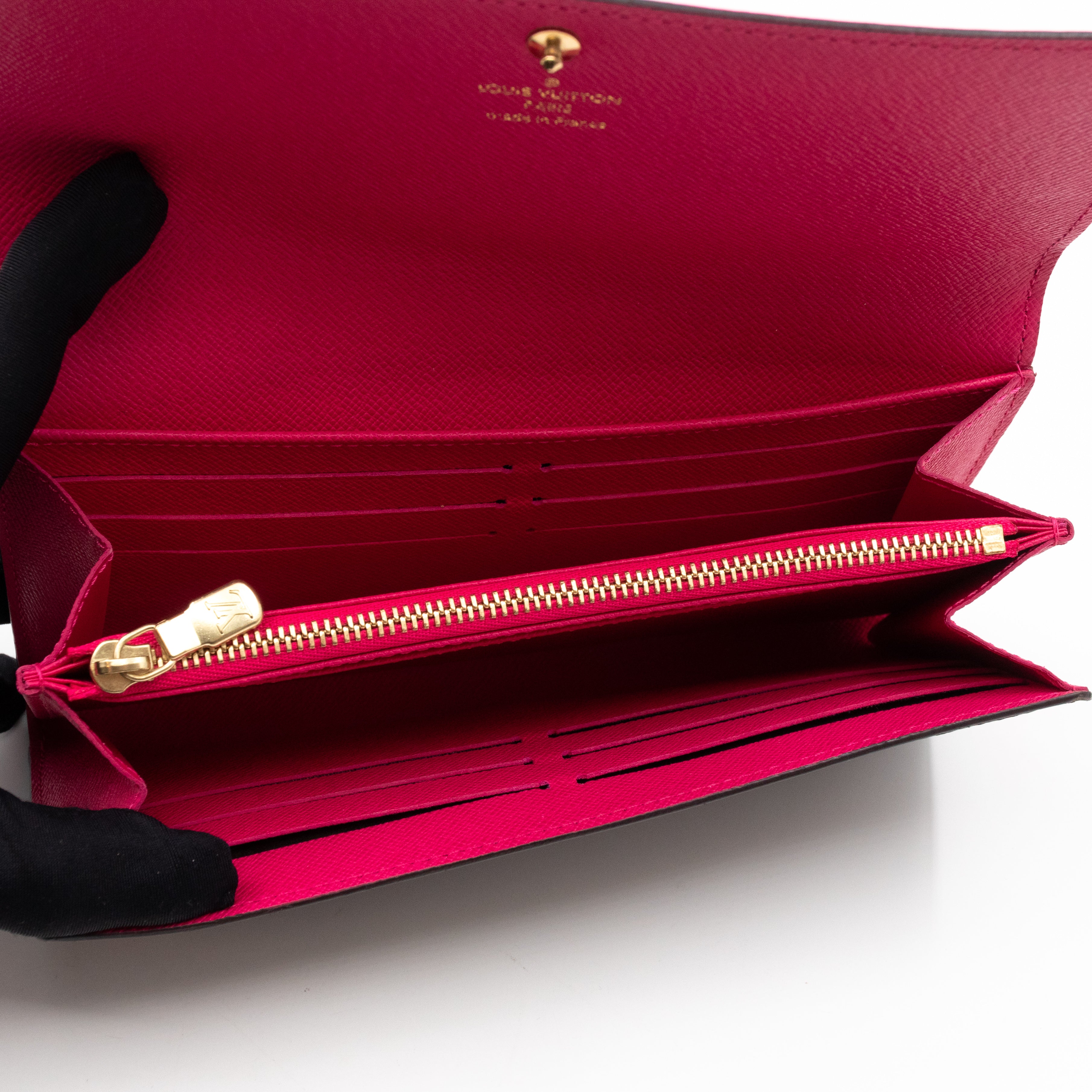 Sarah Wallet Monogram Evasion