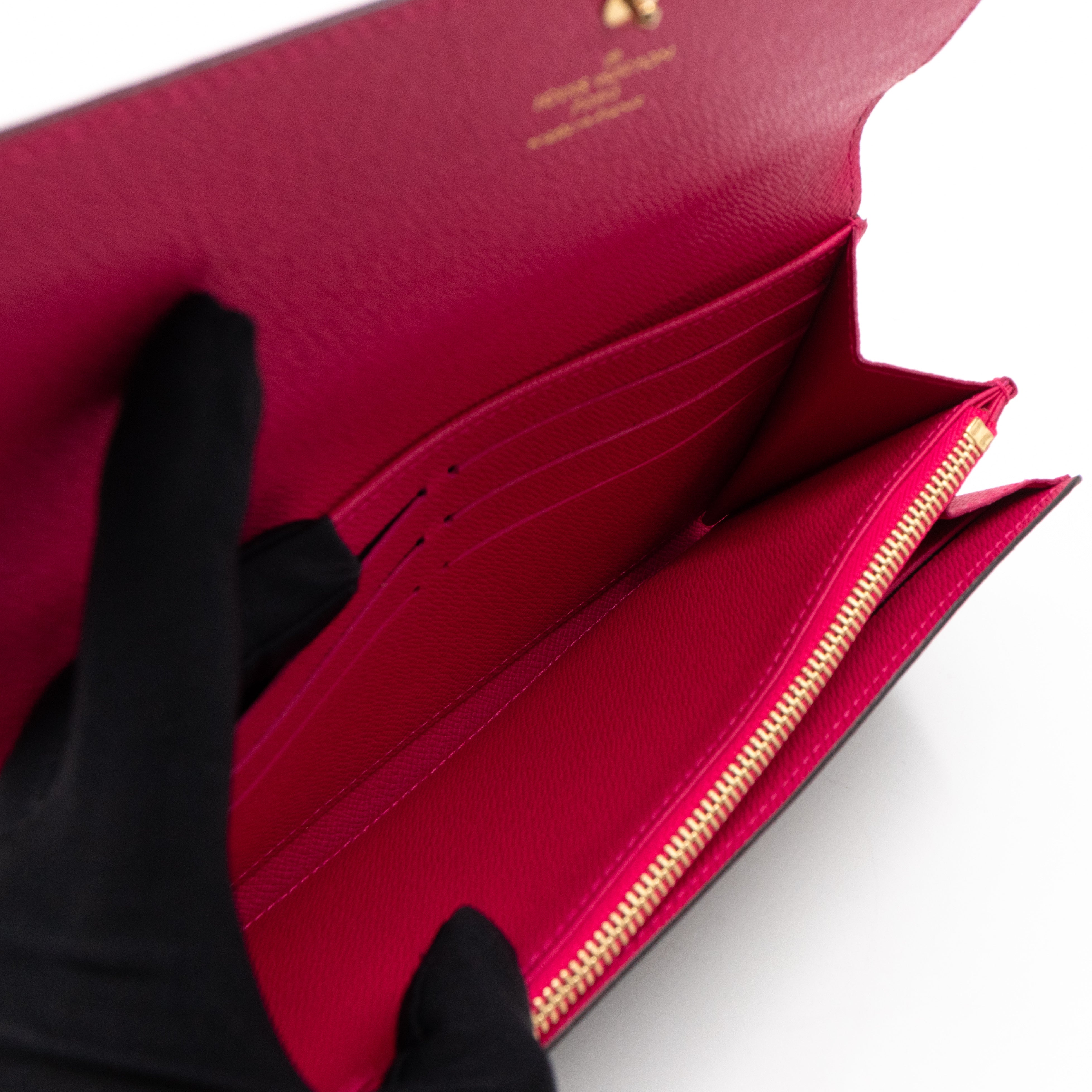 Sarah Wallet Monogram Evasion