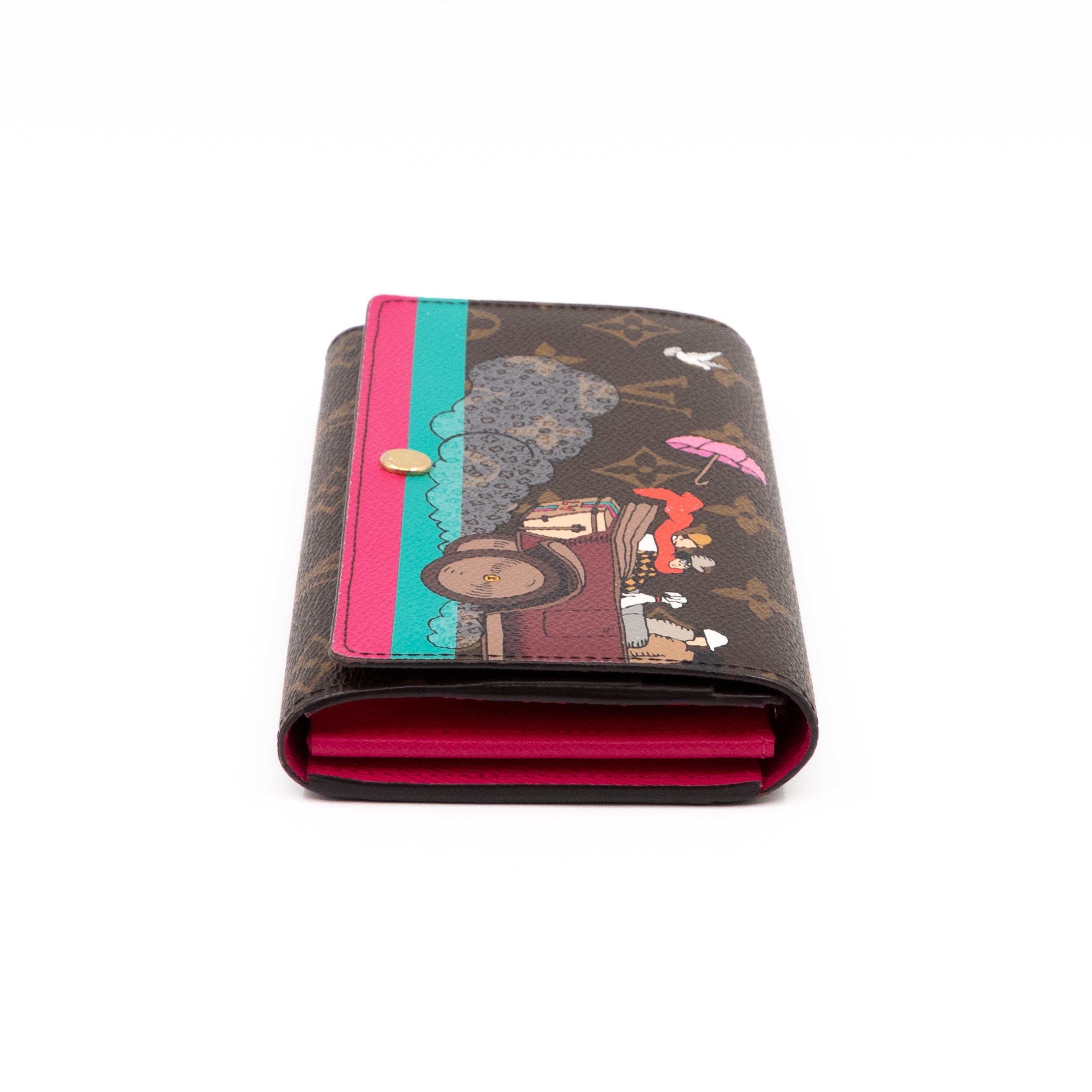 Sarah Wallet Monogram Evasion