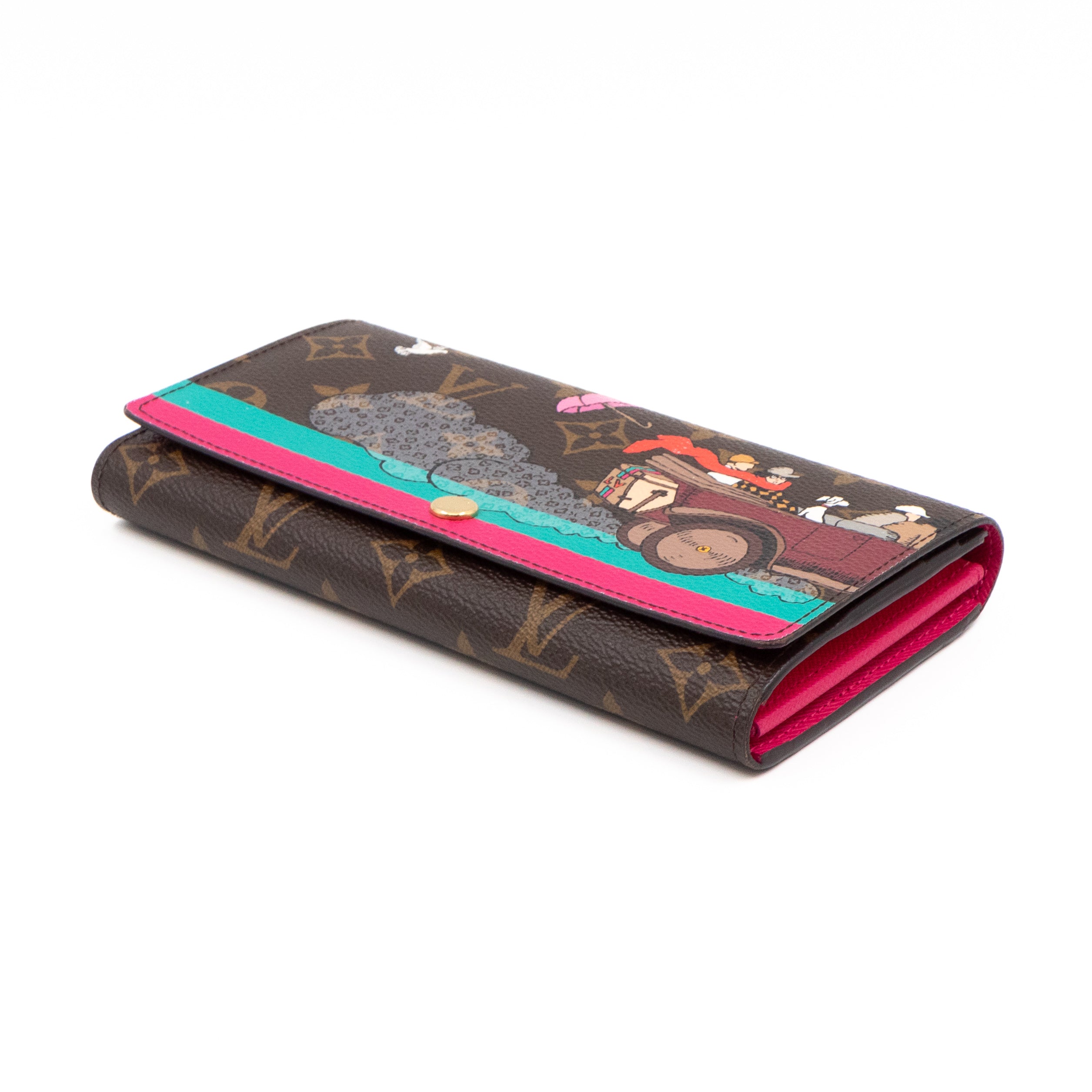 Sarah Wallet Monogram Evasion