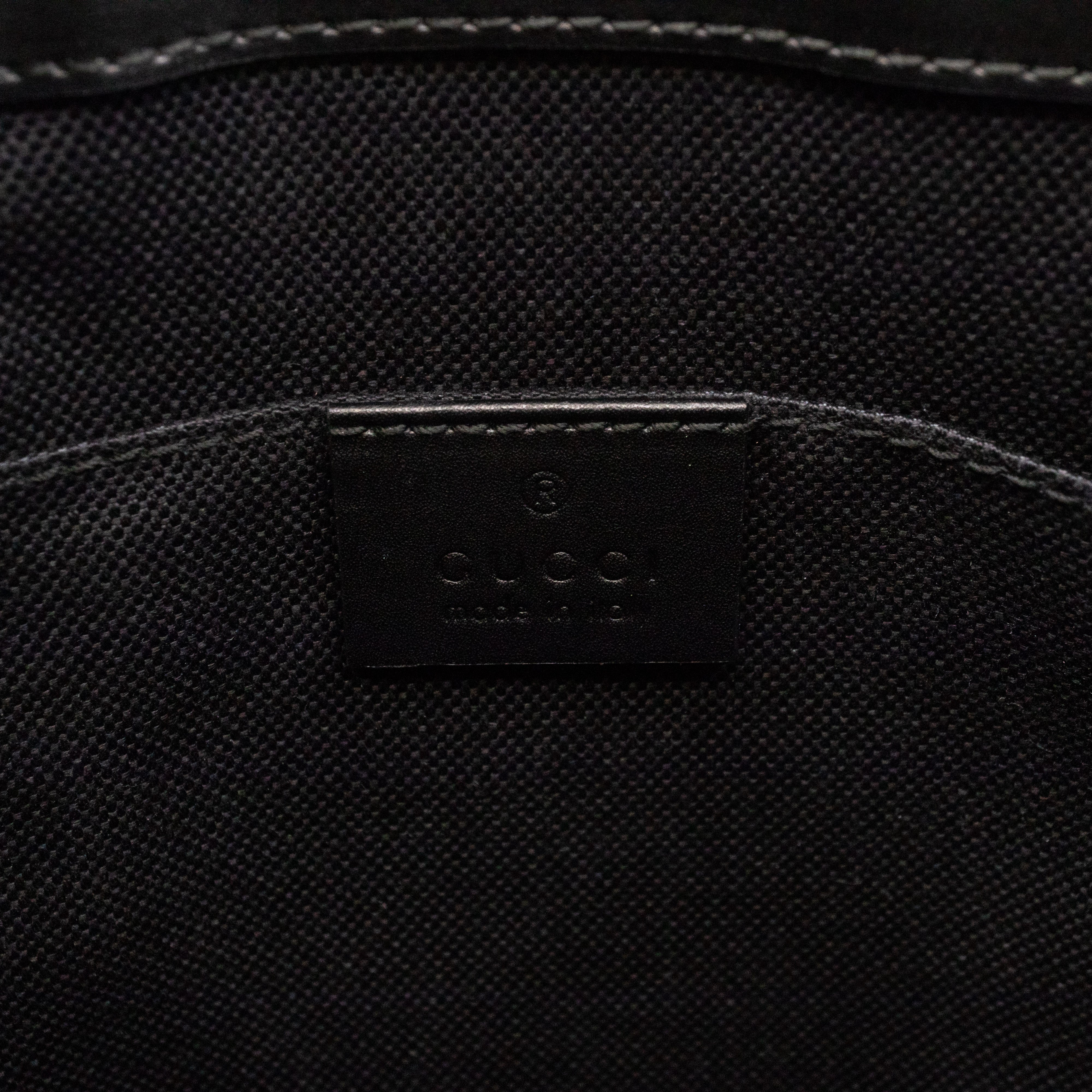 Small Messenger GG Supreme Black