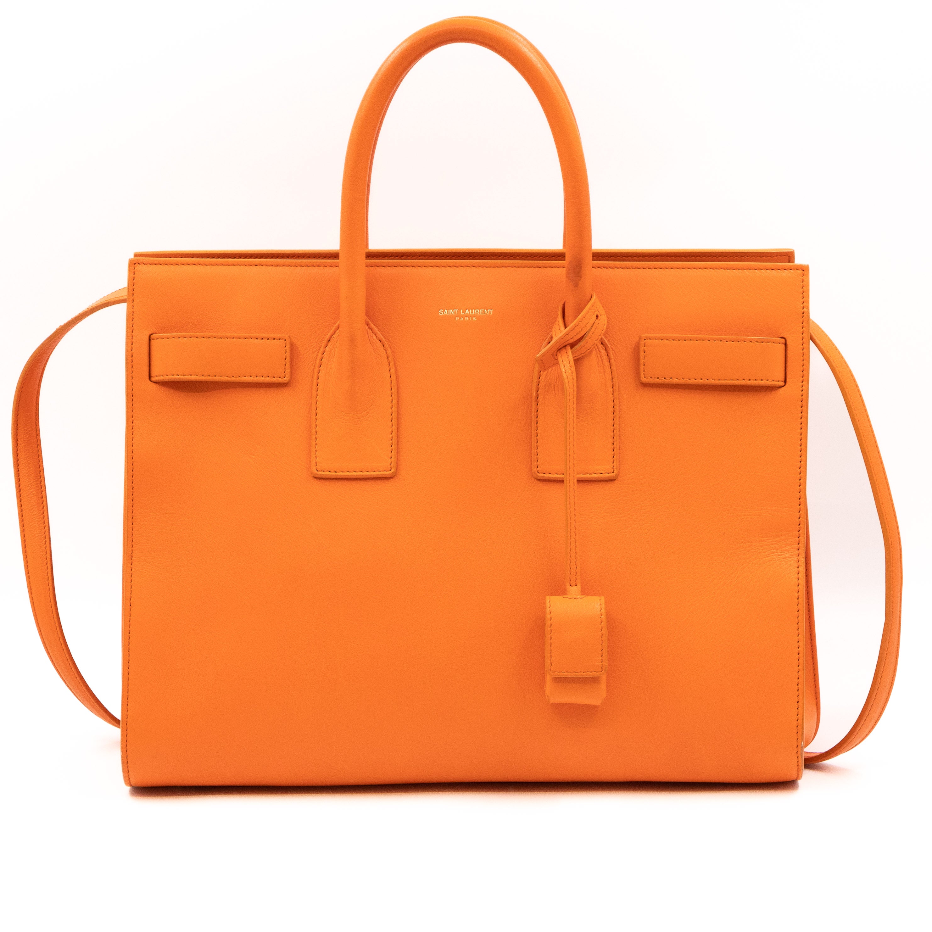 Sac de Jour Small Orange Leather