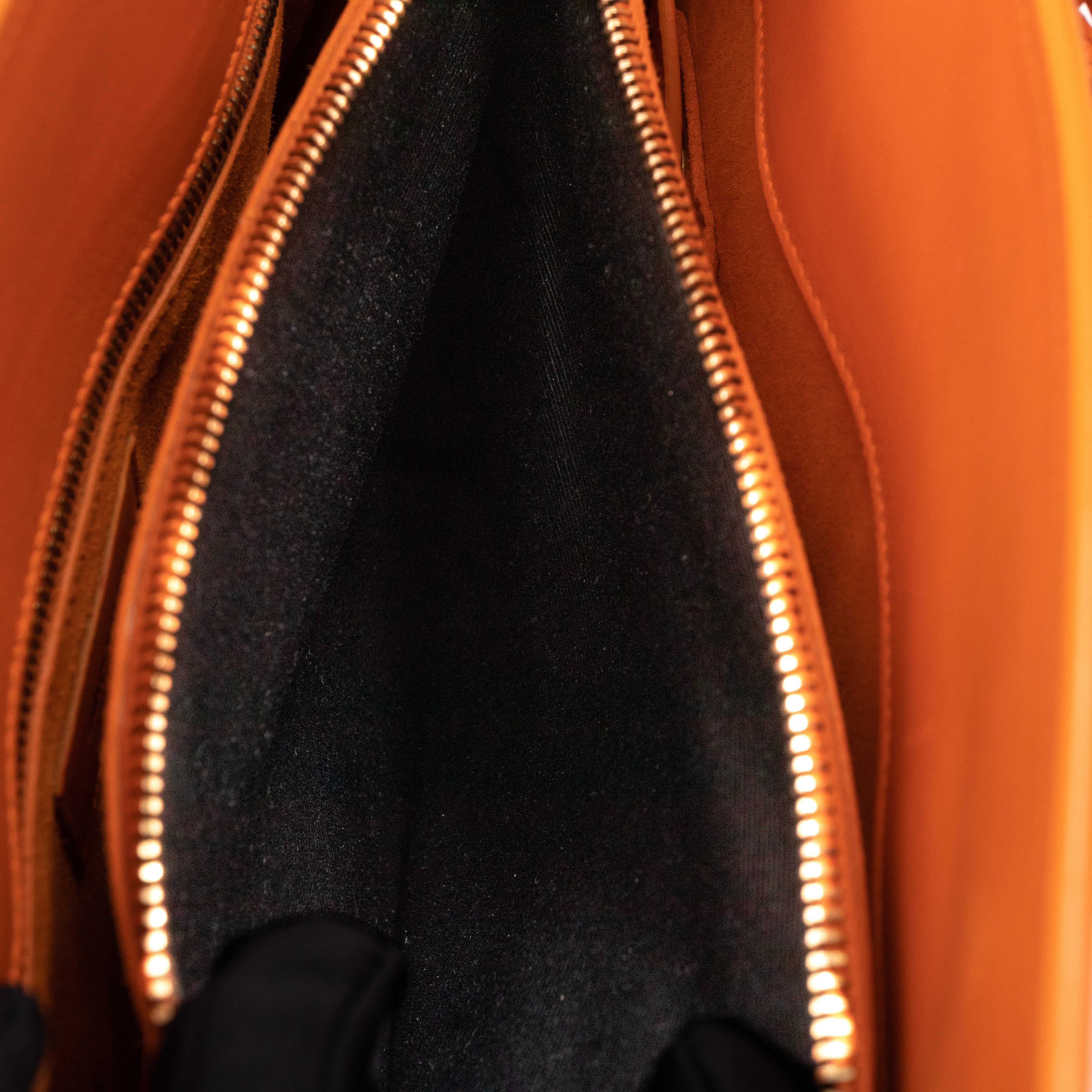 Sac de Jour Small Orange Leather