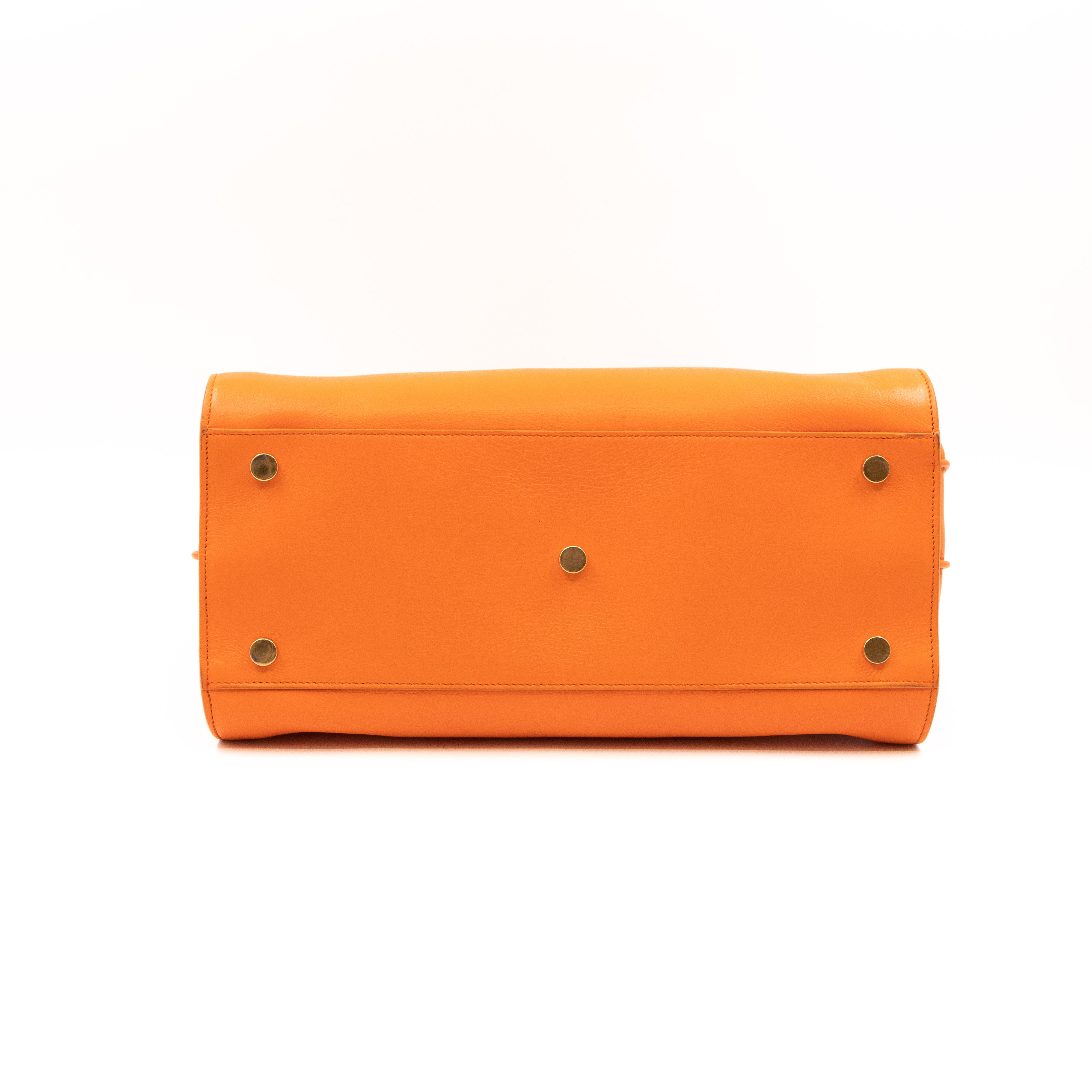 Sac de Jour Small Orange Leather