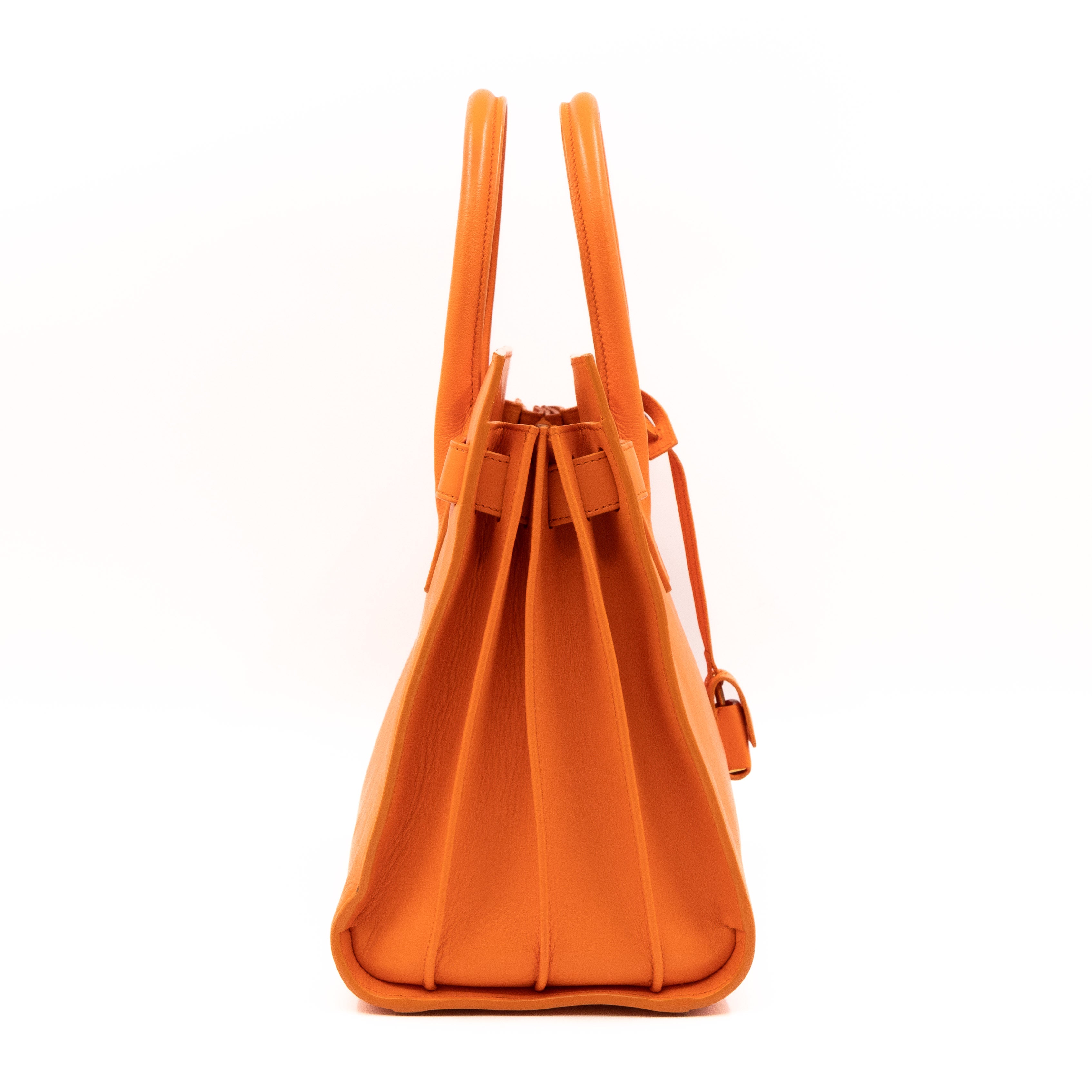 Sac de Jour Small Orange Leather
