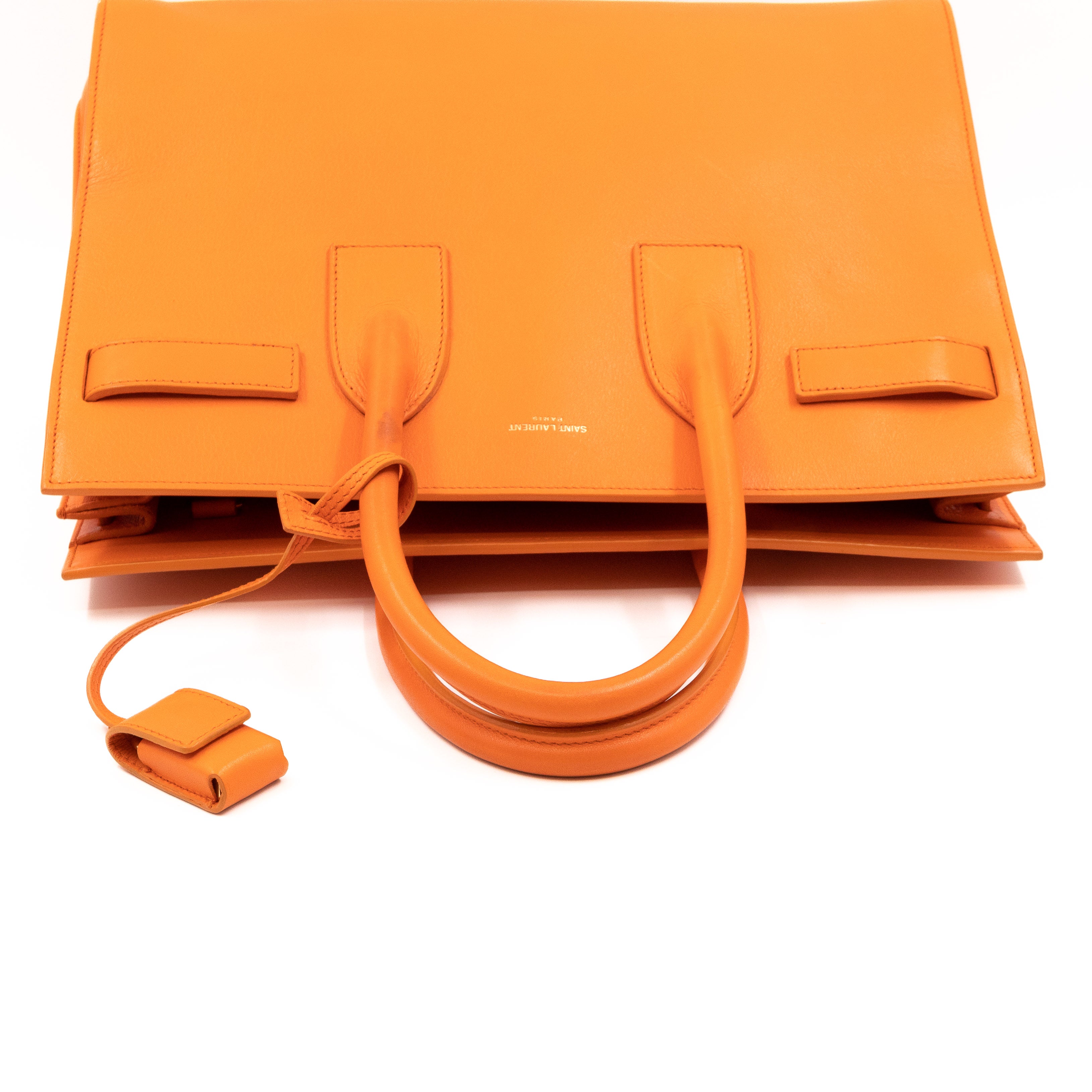 Sac de Jour Small Orange Leather