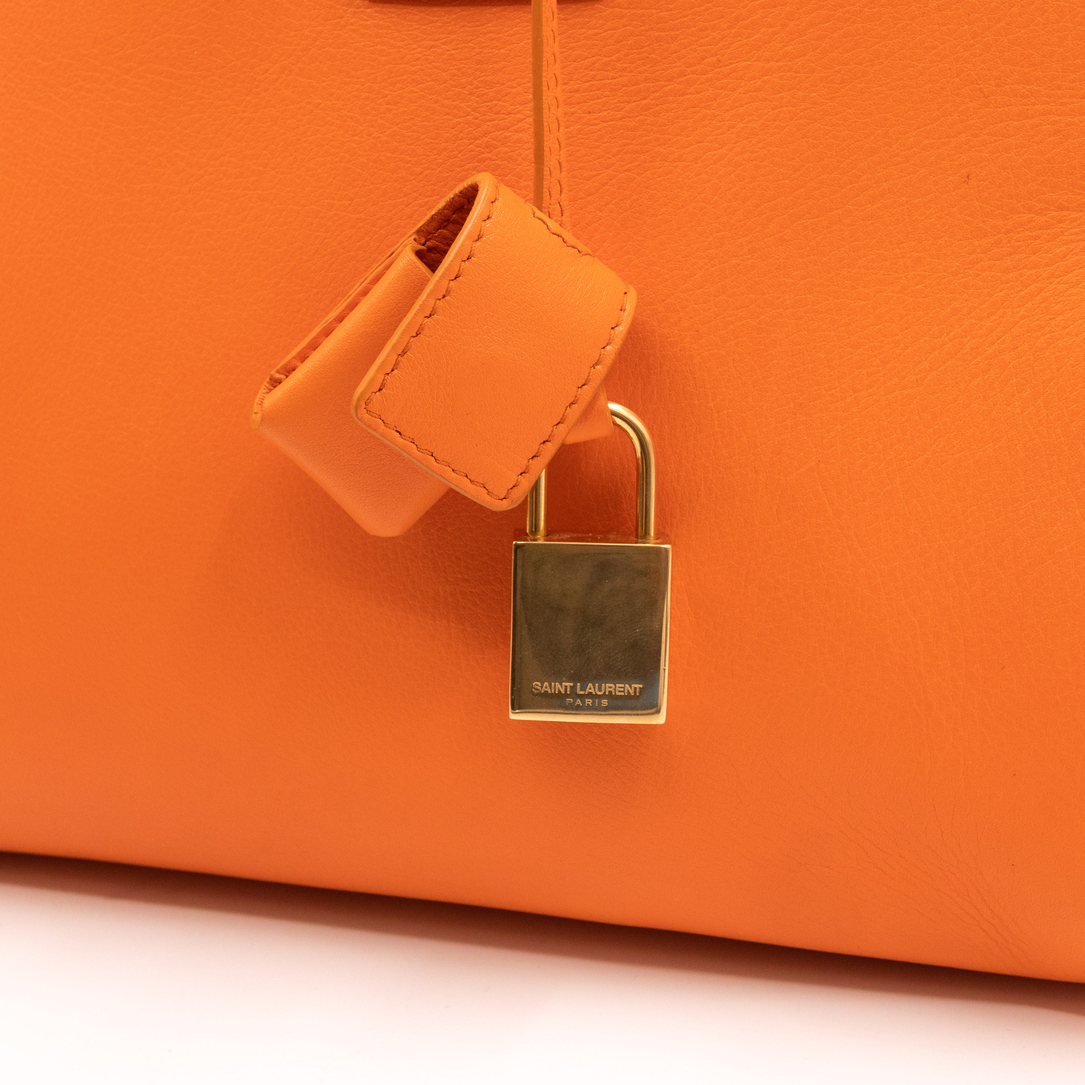 Sac de Jour Small Orange Leather