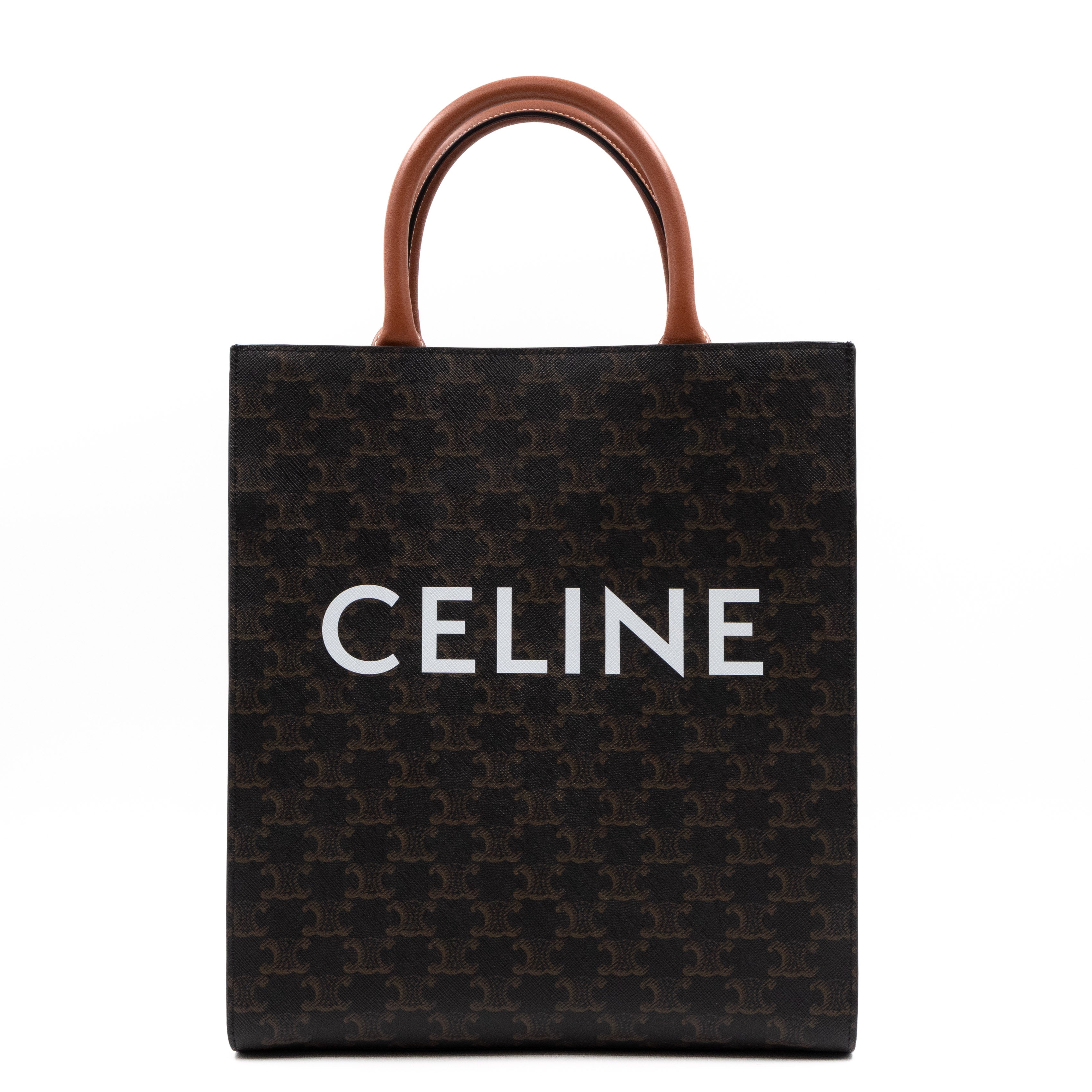 Small Vertical Cabas Triomphe Canvas