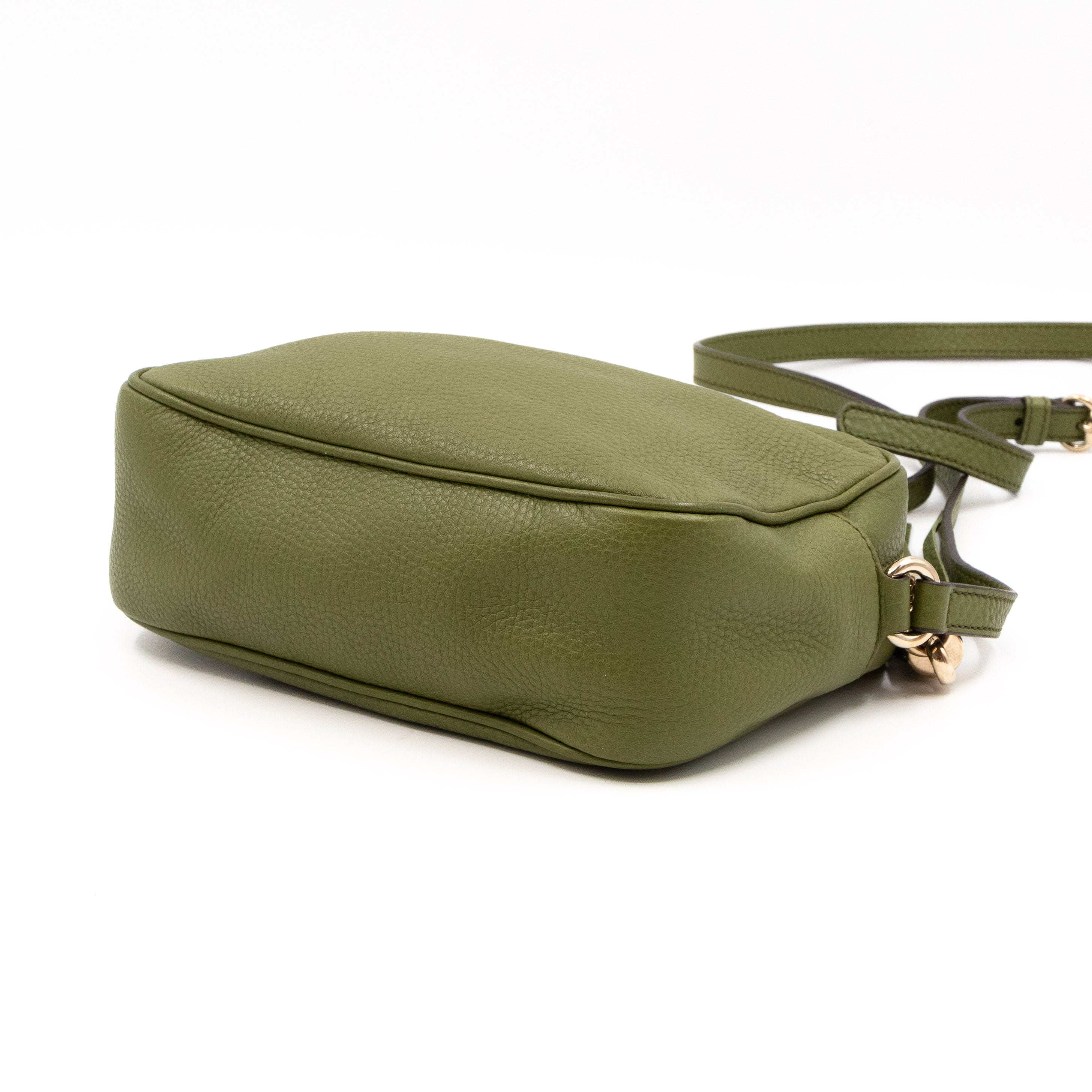 Disco Soho Avocado Green Leather