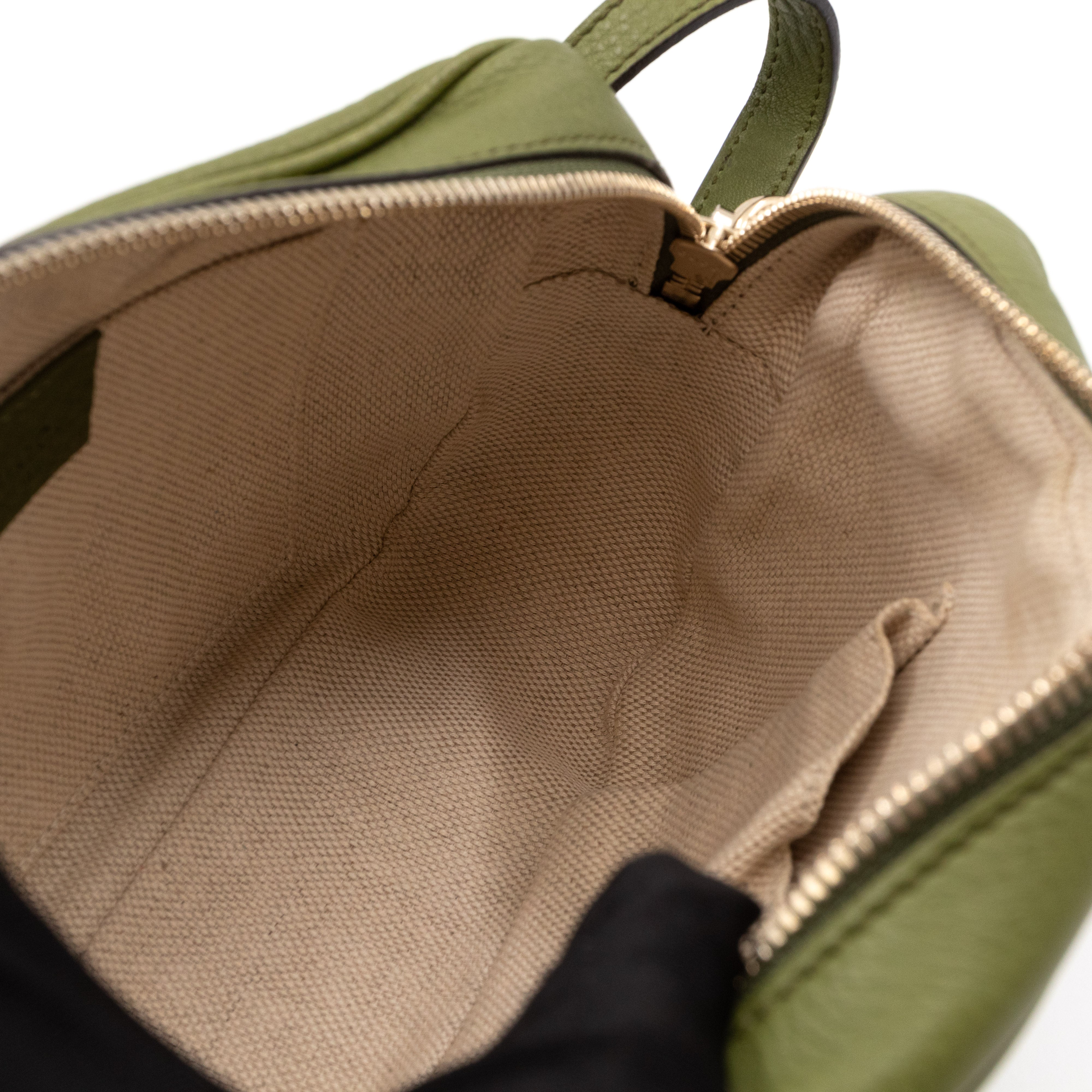 Disco Soho Avocado Green Leather