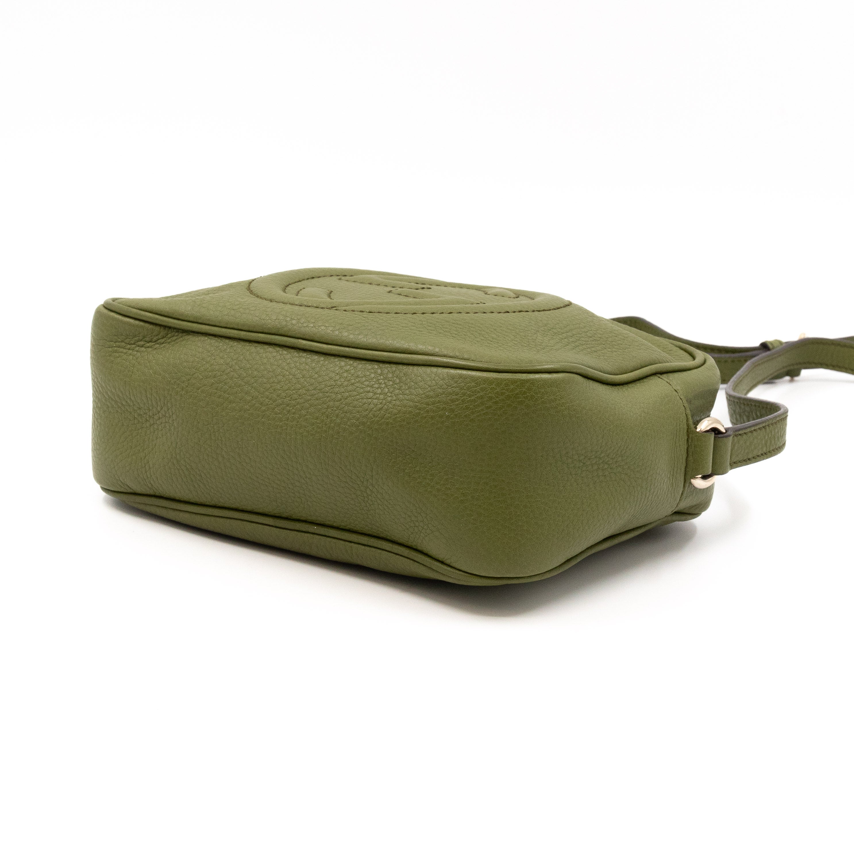 Disco Soho Avocado Green Leather