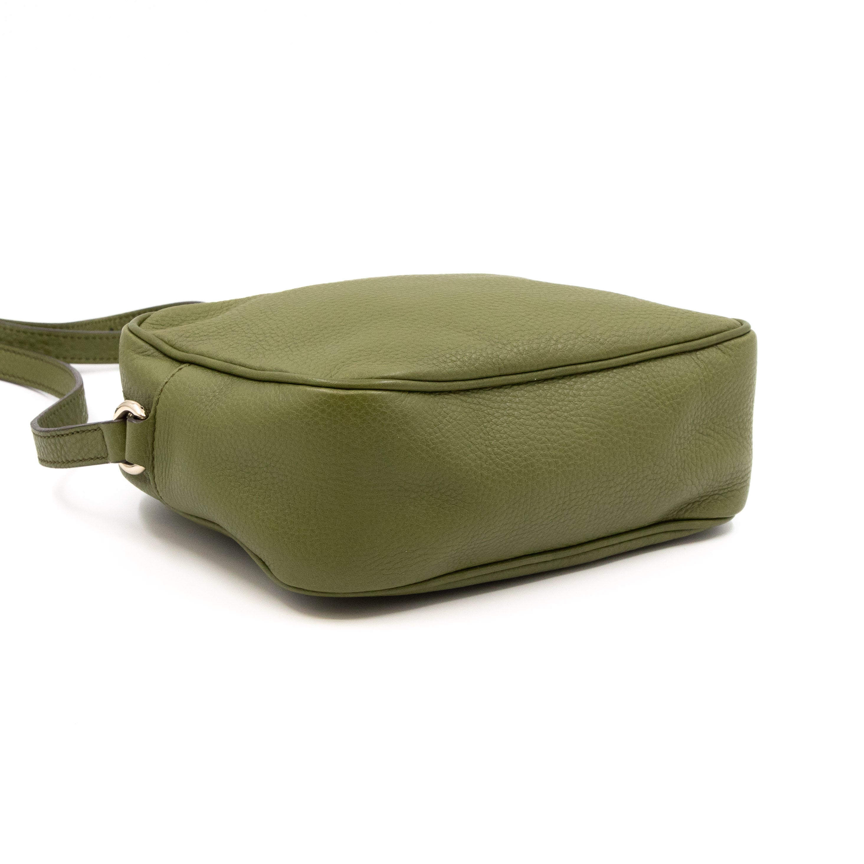 Disco Soho Avocado Green Leather