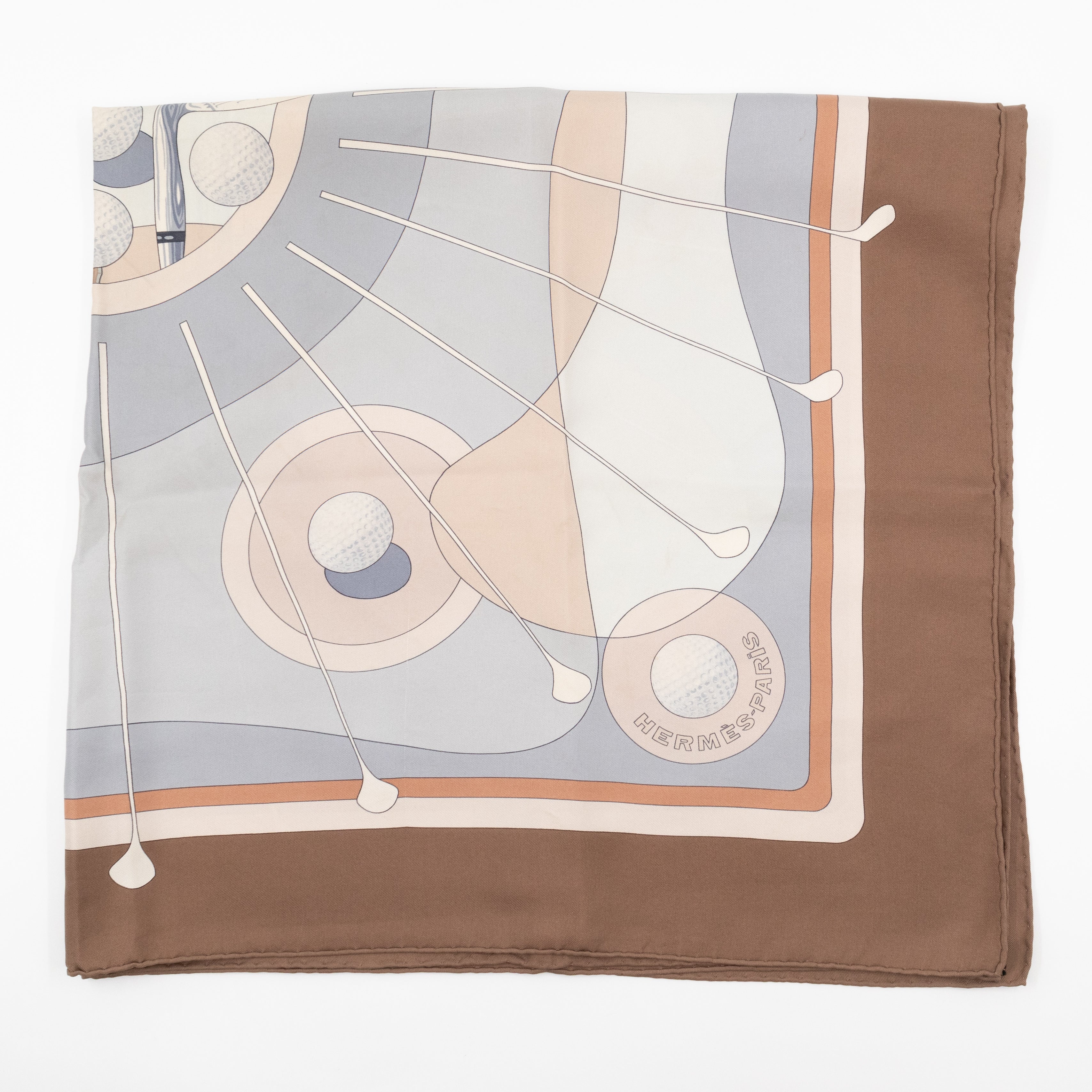 Vintage Silk Scarf 90 Swing