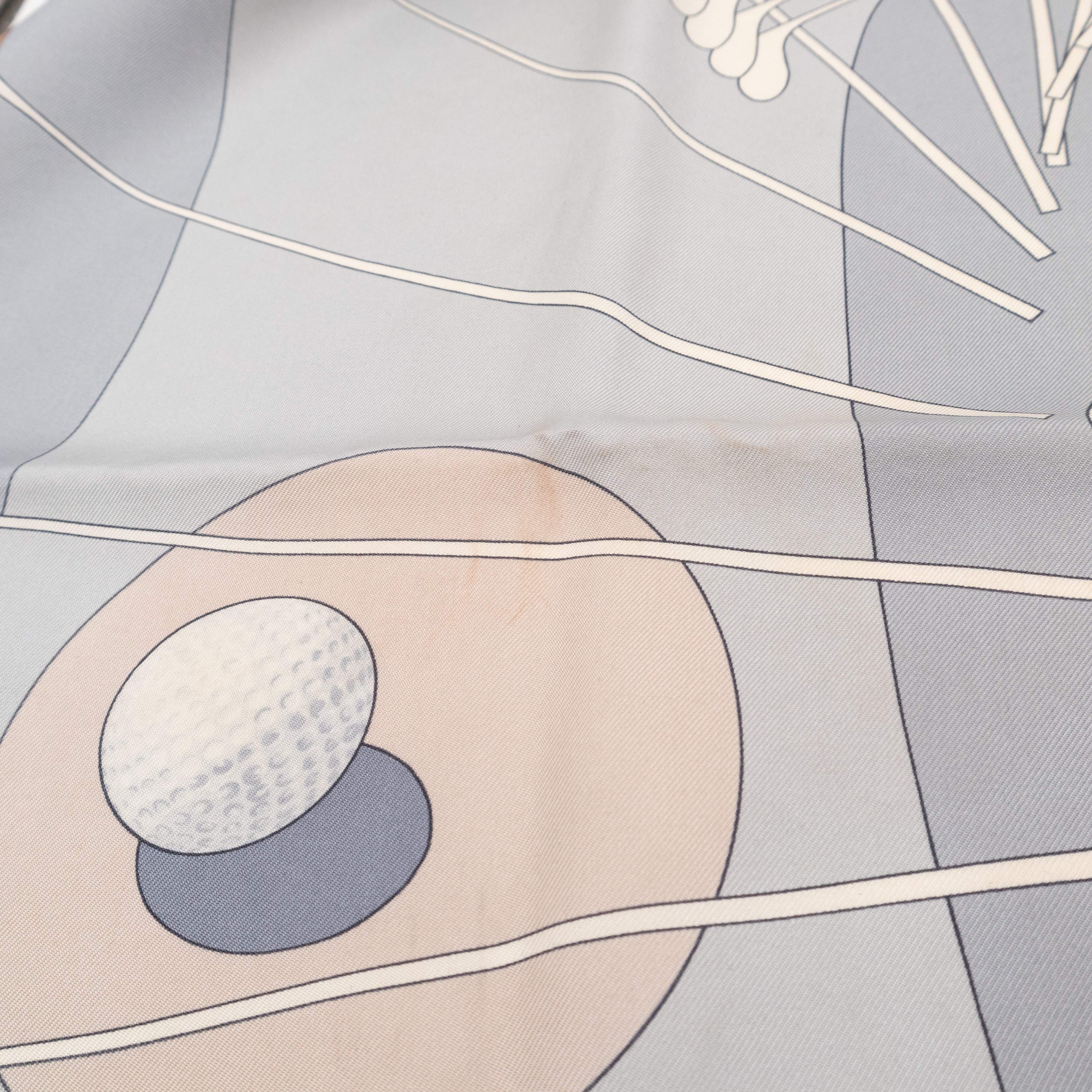 Vintage Silk Scarf 90 Swing