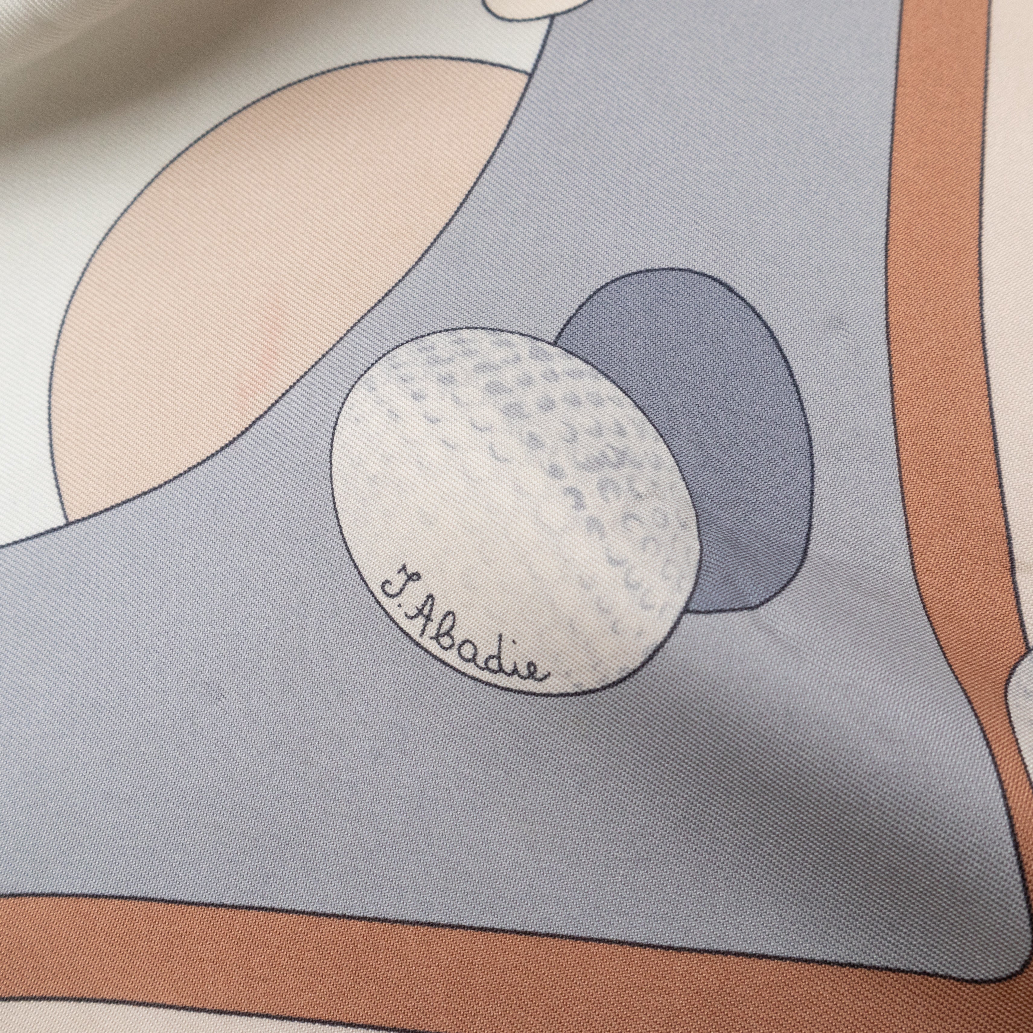 Vintage Silk Scarf 90 Swing